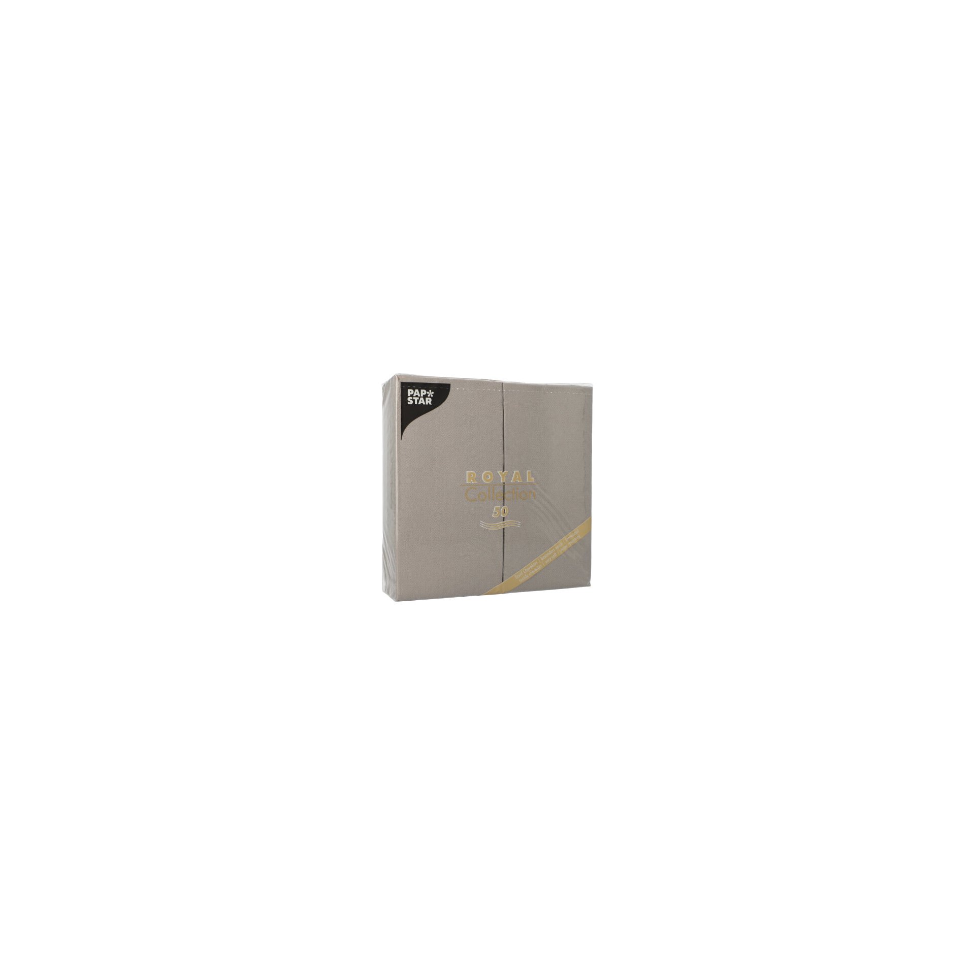 Servietten "ROYAL Collection" 1/8-Falz 40 cm x 40 cm grau
