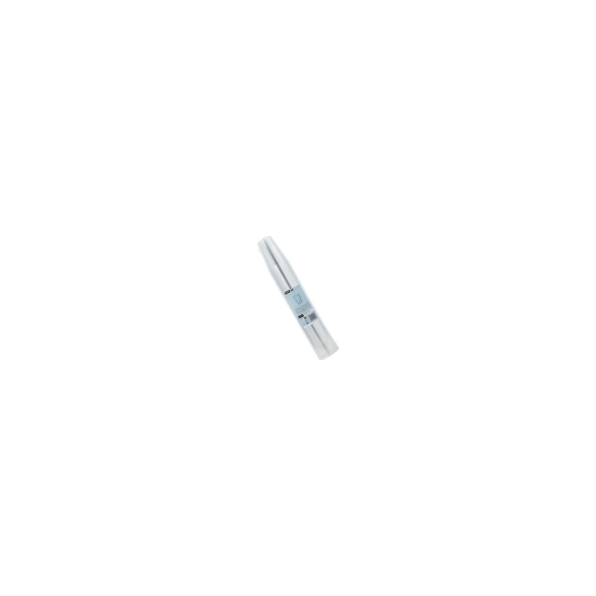 Trinkbecher, PS 0,2 l Ø 7,5 cm · 9,7 cm glasklar