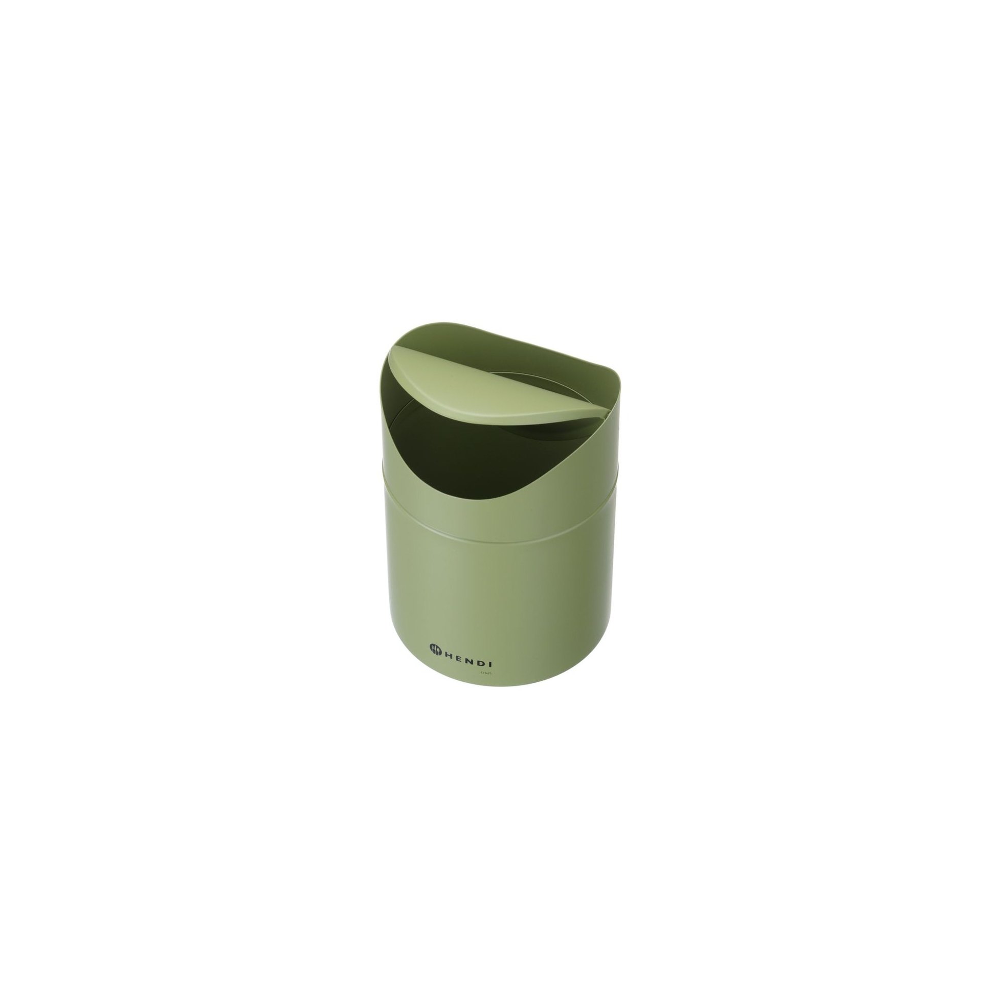 Tischabfalleimer 1,2L, Grün, ⌀120x(H)165mm Tischabfalleimer 1,2L, Grün, ⌀120x(H)165mm