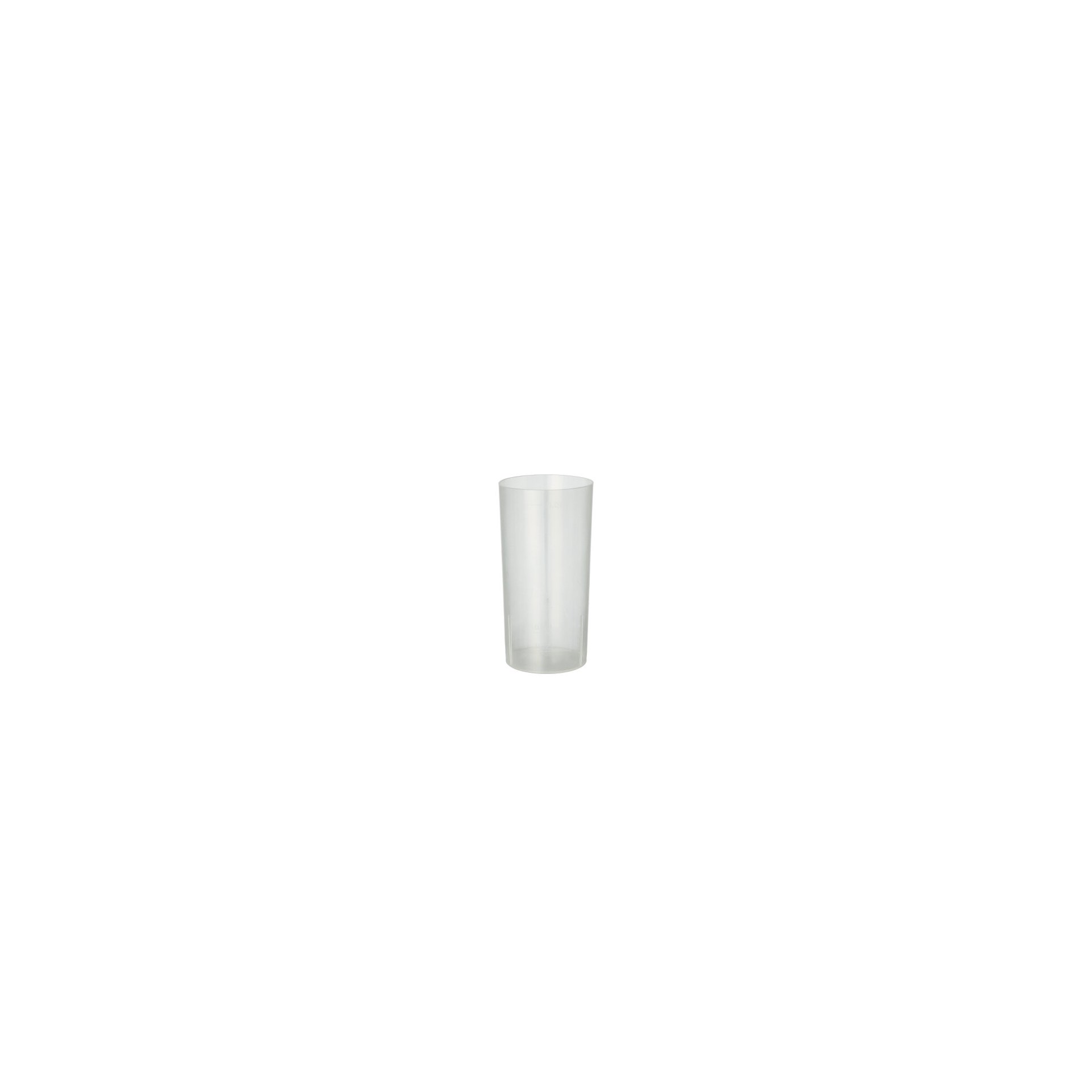 Mehrweg-Gläser für Longdrinks PP 0,2 l Ø 5,5 cm · 10,9 cm transluzent Mehrweg-Gläser für Longdrinks PP 0,2 l Ø 5,5 cm · 10,9 cm transluzent