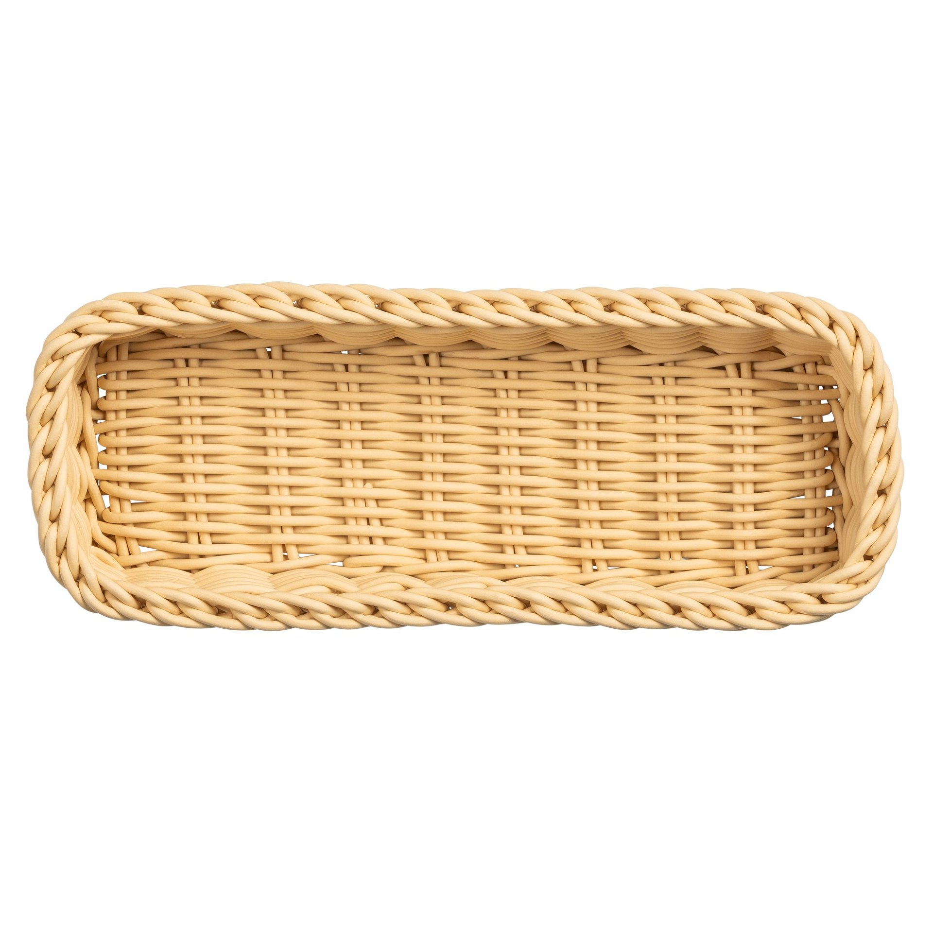 Besteckkorb 27 x 10 x 5 cm, hellbeige Besteckkorb 27 x 10 x 5 cm, hellbeige