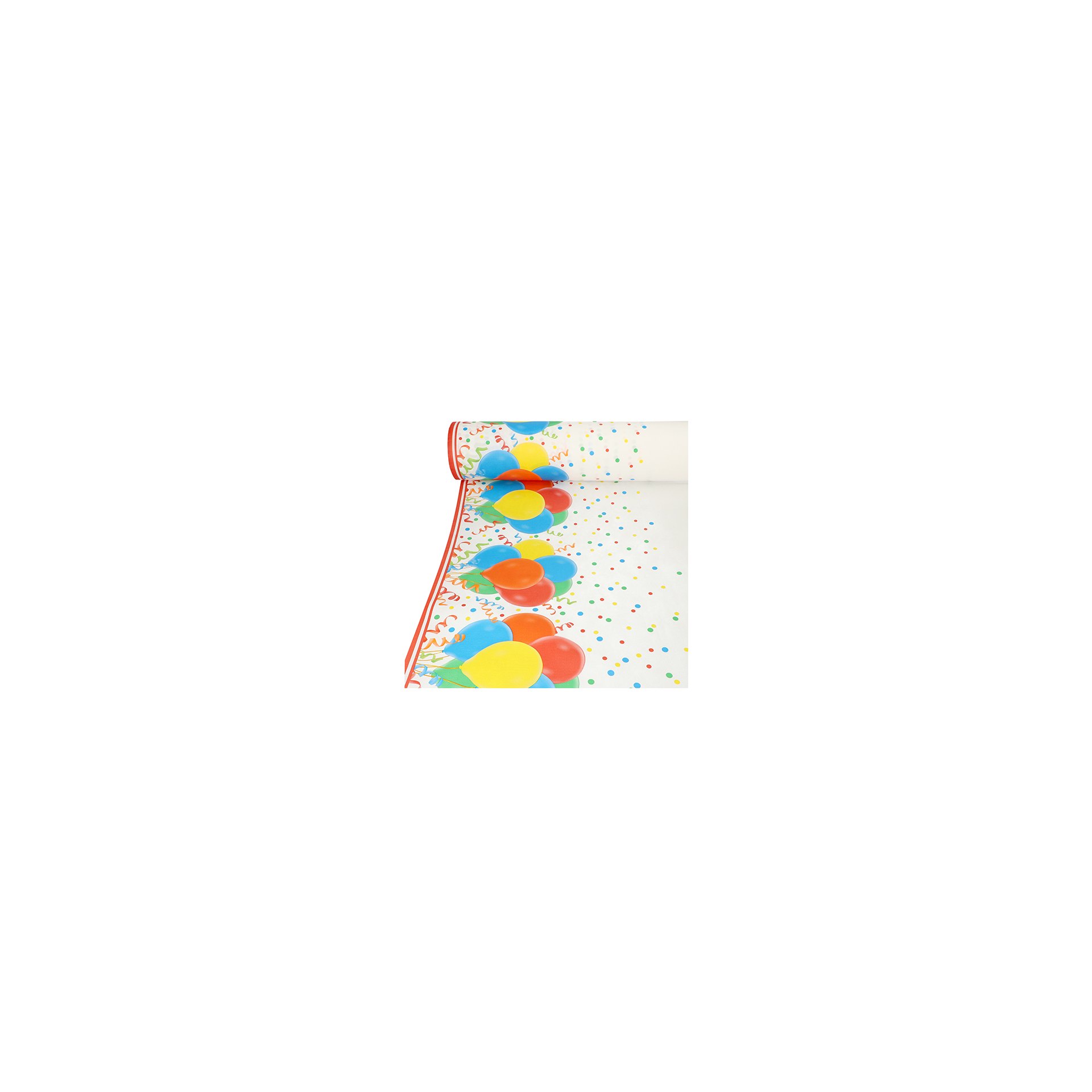 Tischdecke, stoffähnlich, Vlies "soft selection plus" 40 m x 1,18 m "Lucky Balloons" Tischdecke, stoffähnlich, Vlies "soft selection plus" 40 m x 1,18 m "Lucky Balloons"