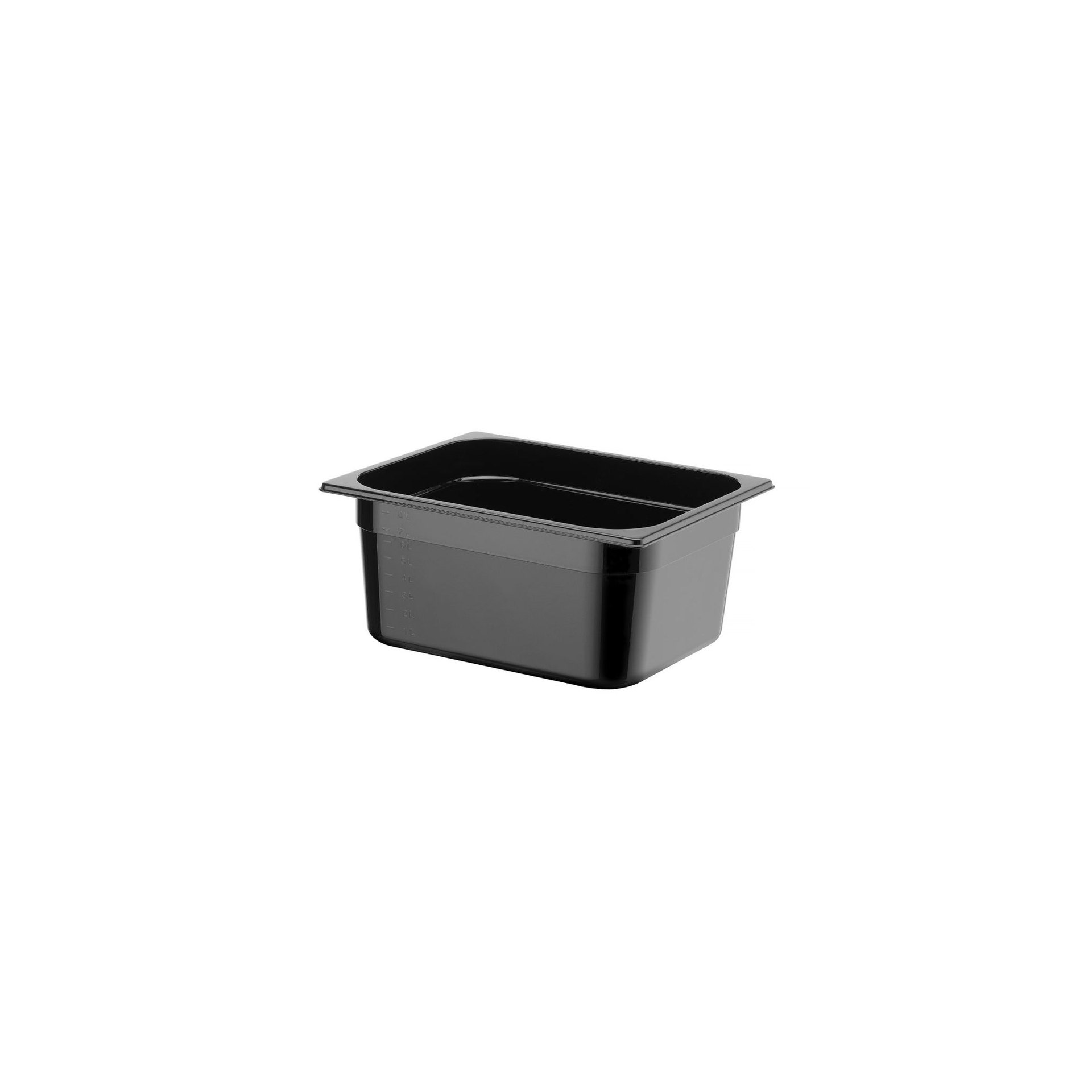 Gastronorm-Behälter 1/2, Profi Line, GN 1/2, 9,5L, Schwarz, 325x265x(H)150mm