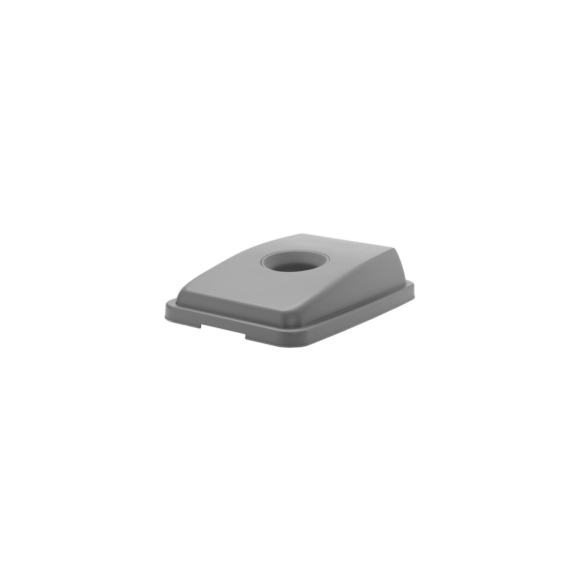 Deckel mit Öffnung für 60 l Abfalleimer, 660x470x(H)30mm