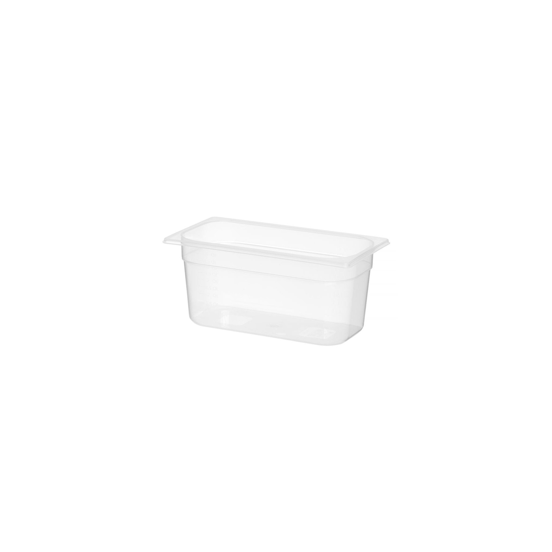 Gastronorm-Behälter 1/3, Profi Line, GN 1/3, 5,7L, Transparent, 325x176x(H)150mm Gastronorm-Behälter 1/3, Profi Line, GN 1/3, 5,7L, Transparent, 325x176x(H)150mm