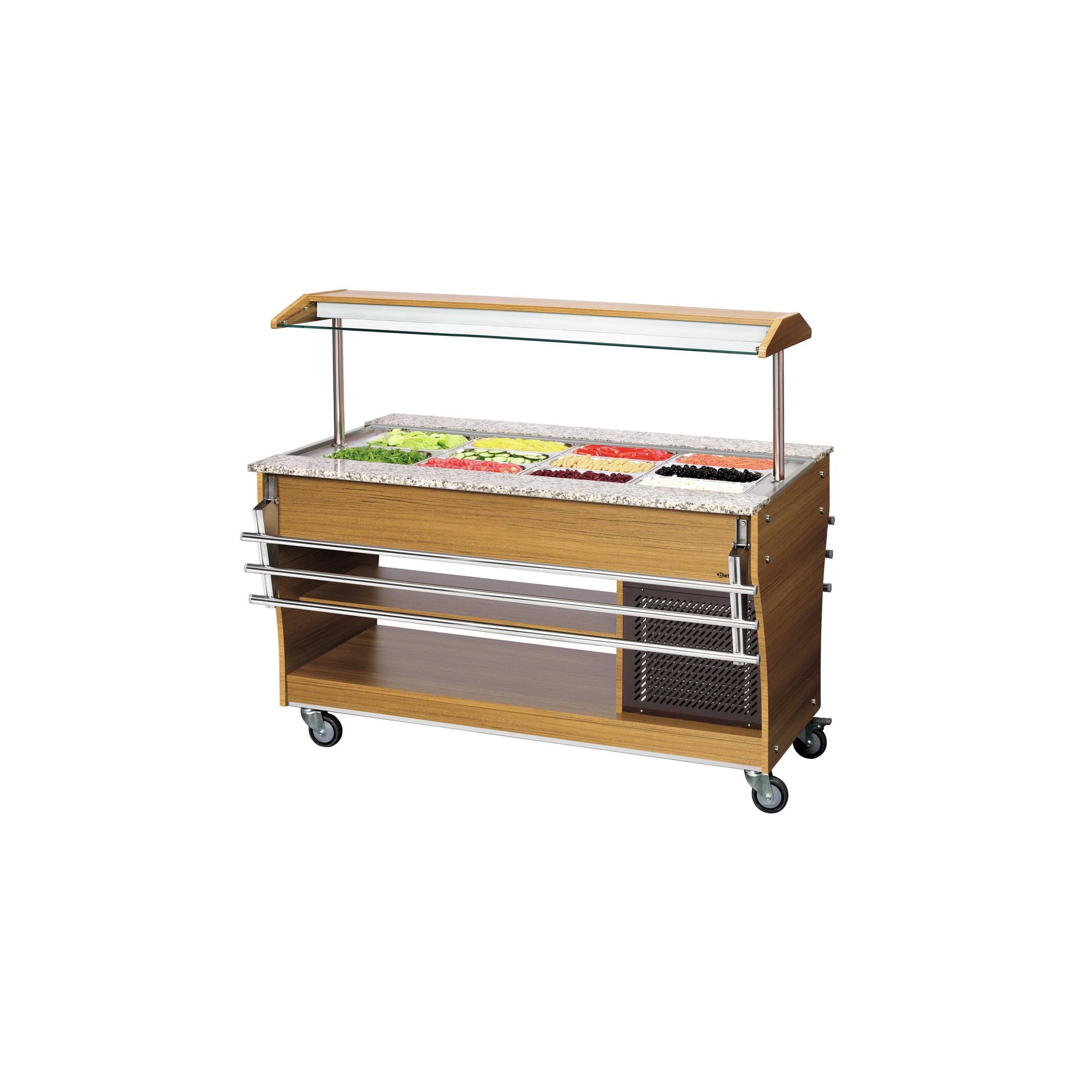 Buffetwagen, kalt, 4x 1/1 GN