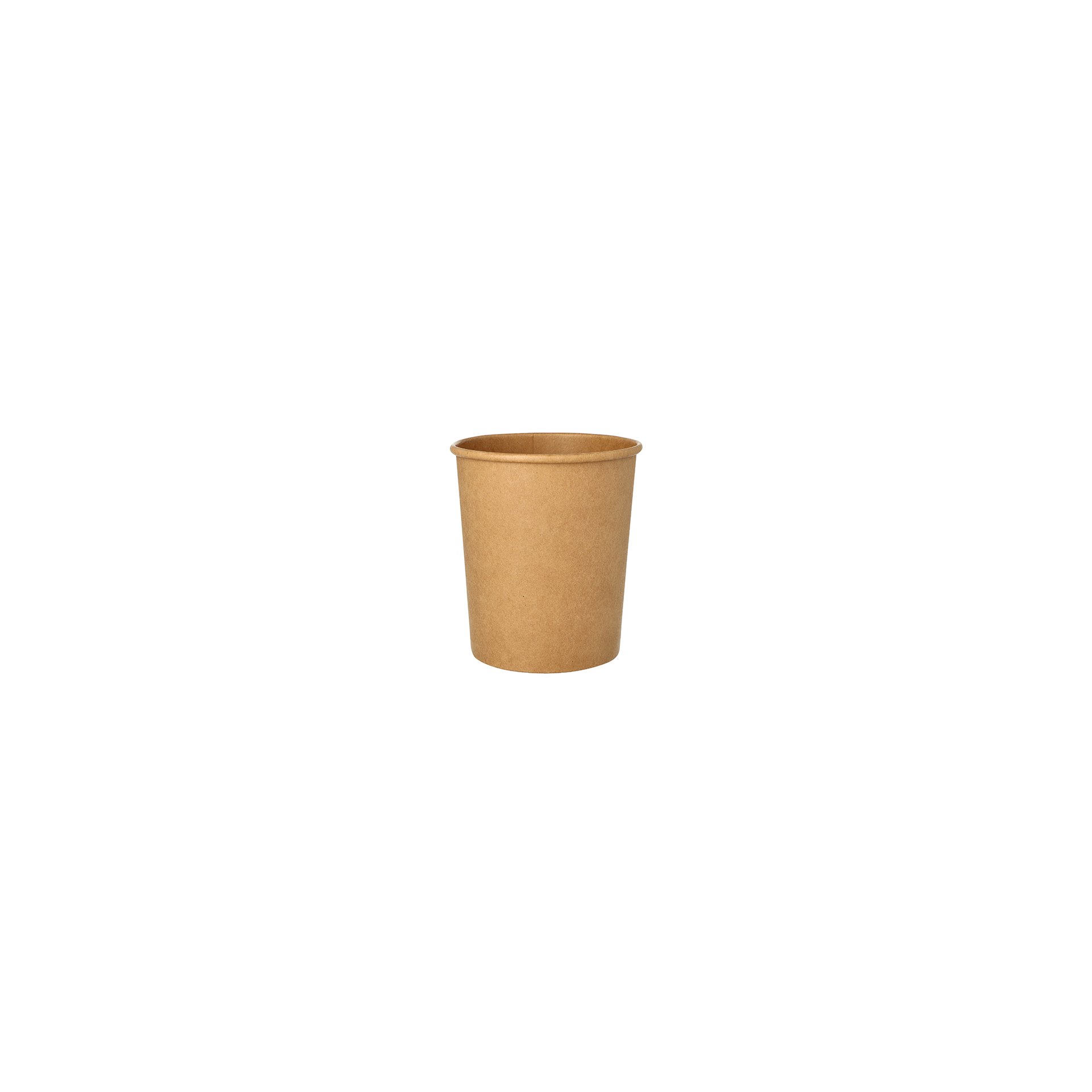 Suppenbecher, Pappe rund 940 ml Ø 11,5 cm · 13 cm braun Suppenbecher, Pappe rund 940 ml Ø 11,5 cm · 13 cm braun