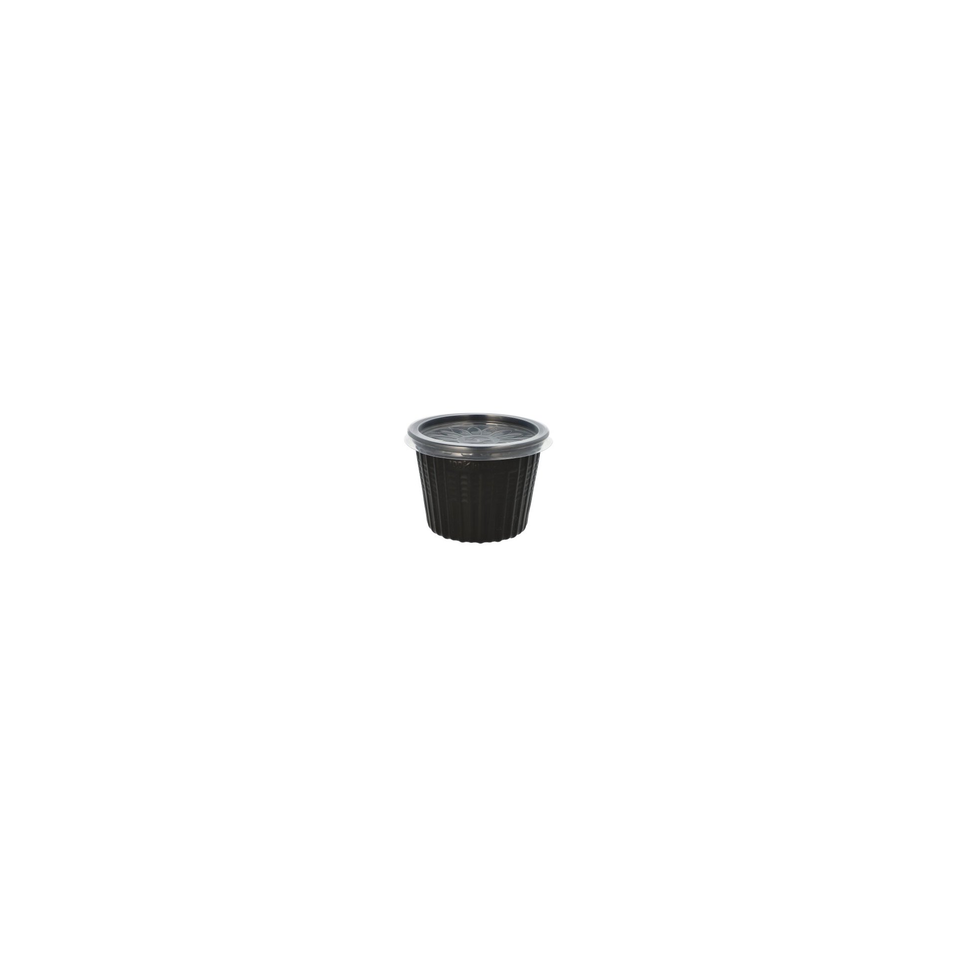 Mehrweg-Snack- und Suppenbecher PP 500 ml Ø 11,5 cm · 8,5 cm schwarz Mehrweg-Snack- und Suppenbecher PP 500 ml Ø 11,5 cm · 8,5 cm schwarz