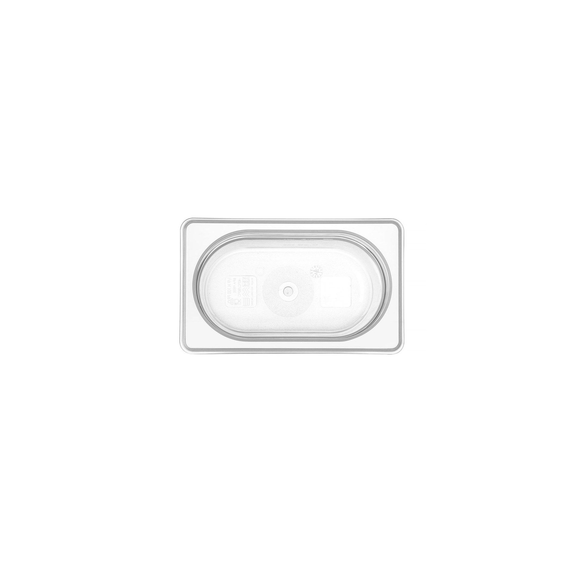 Gastronorm-Behälter 1/9, Profi Line, 1,0, GN 1/9, 1L, Transparent, 176x108x(H)100mm
