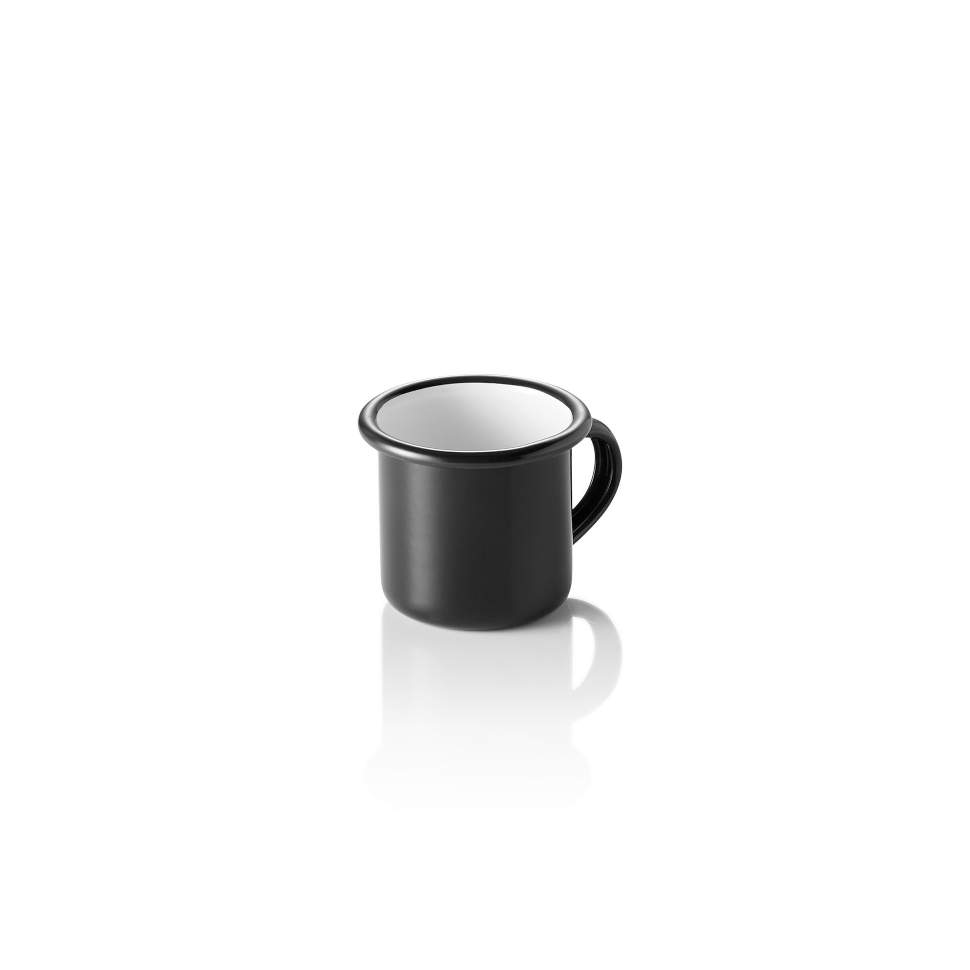 Henkelbecher GRACE, Ø 7 cm, 100 ml, Emaille