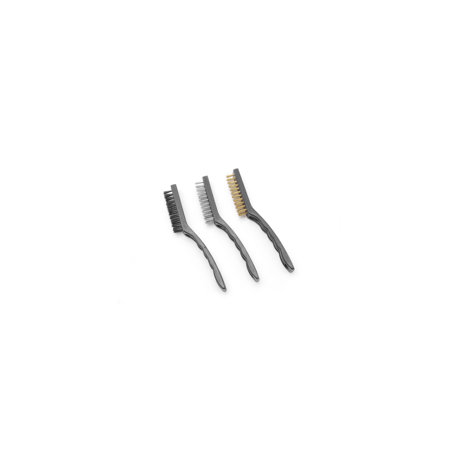 Drahtbürsten-Set, schmal - 3 Stk., 3 Stk., (L)230mm