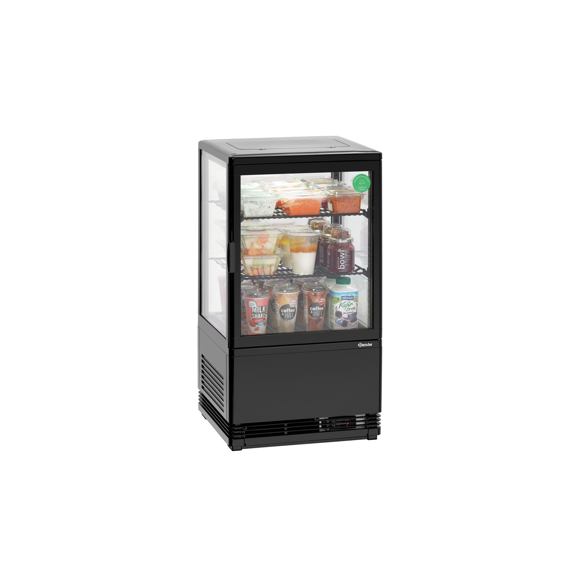 Mini-Kühlvitrine 58L-SW
