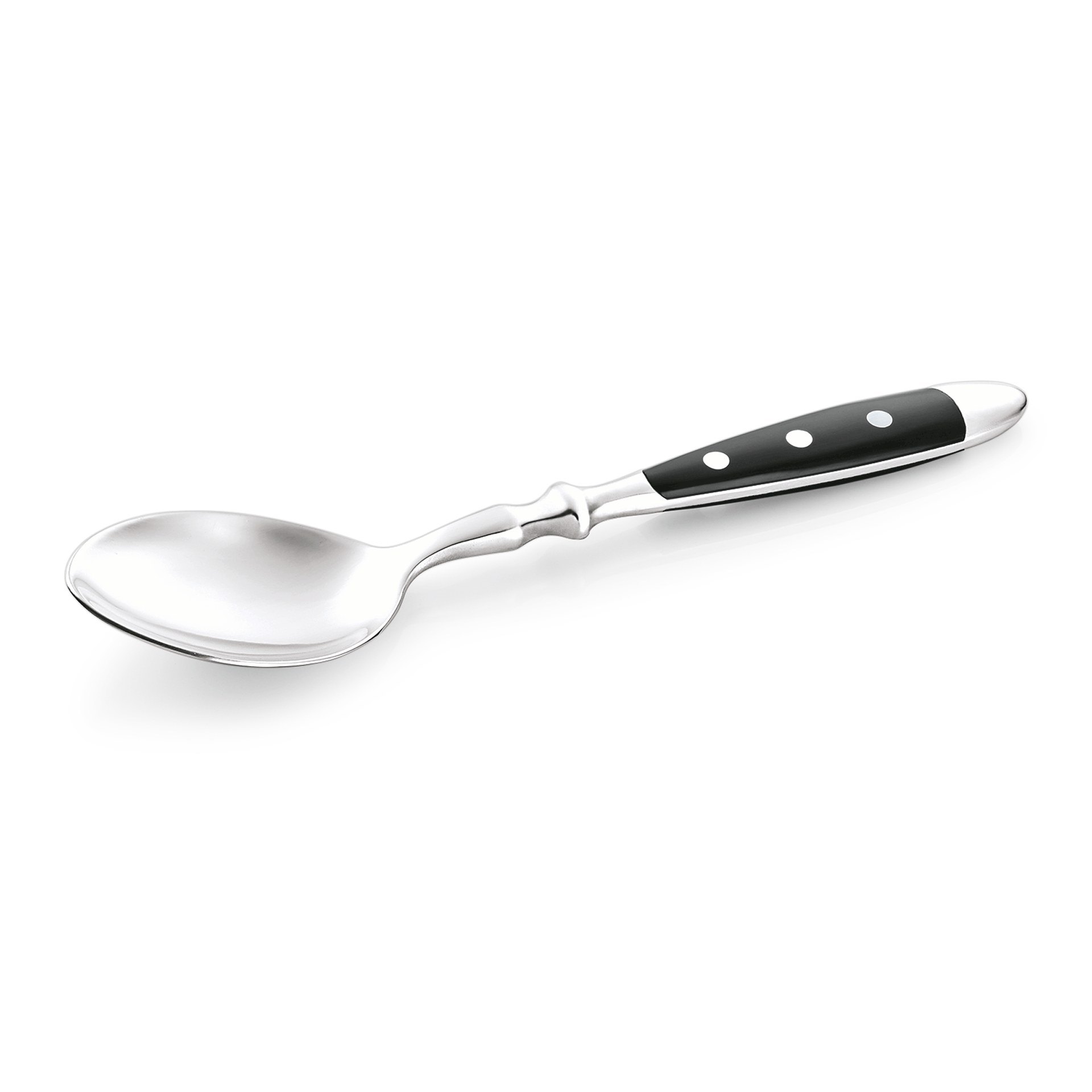 Menülöffel (L) 19,5 cm, Serie Bistro, Chromstahl