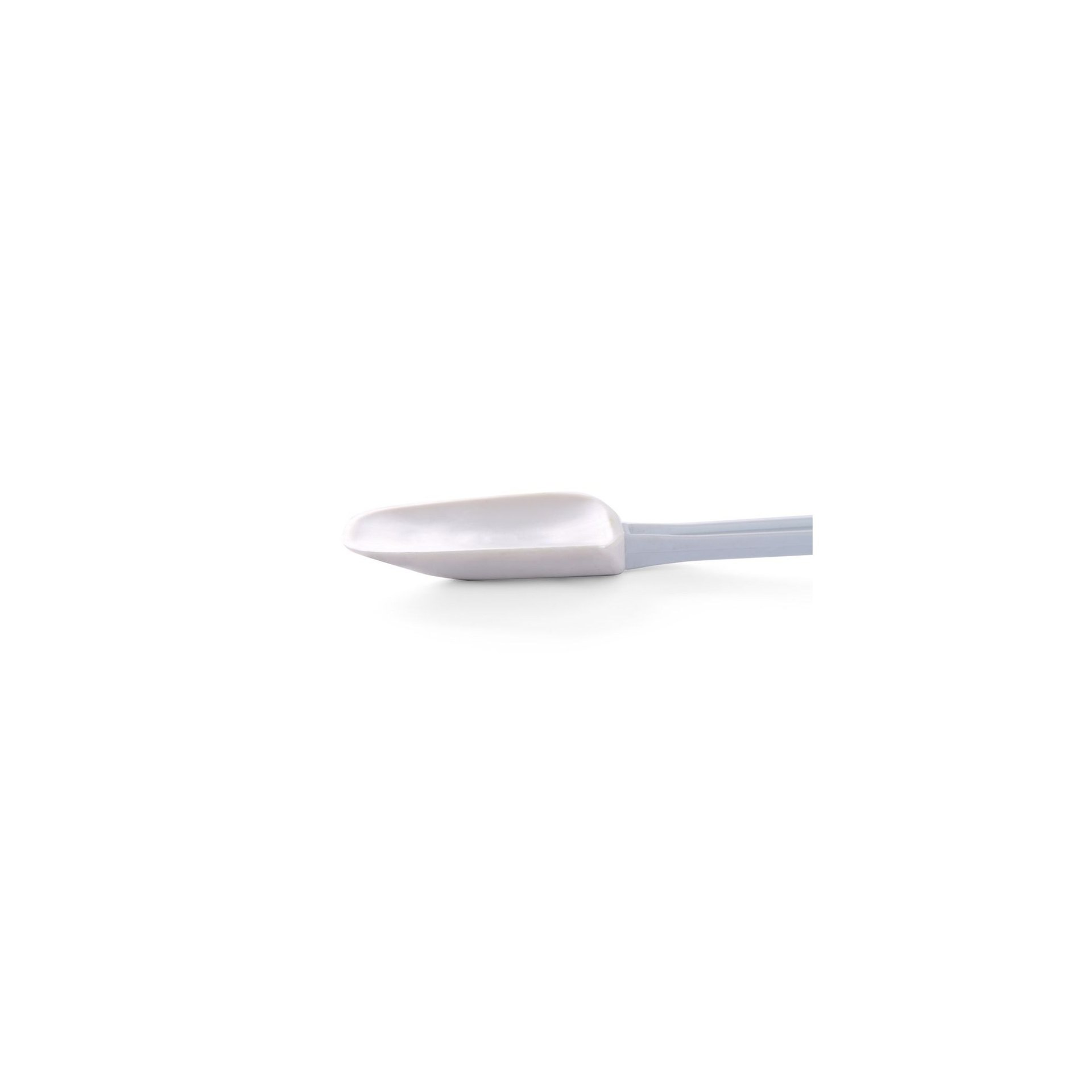 Schaberlöffel geformt, Kitchen Line, Weiß, 254x57mm