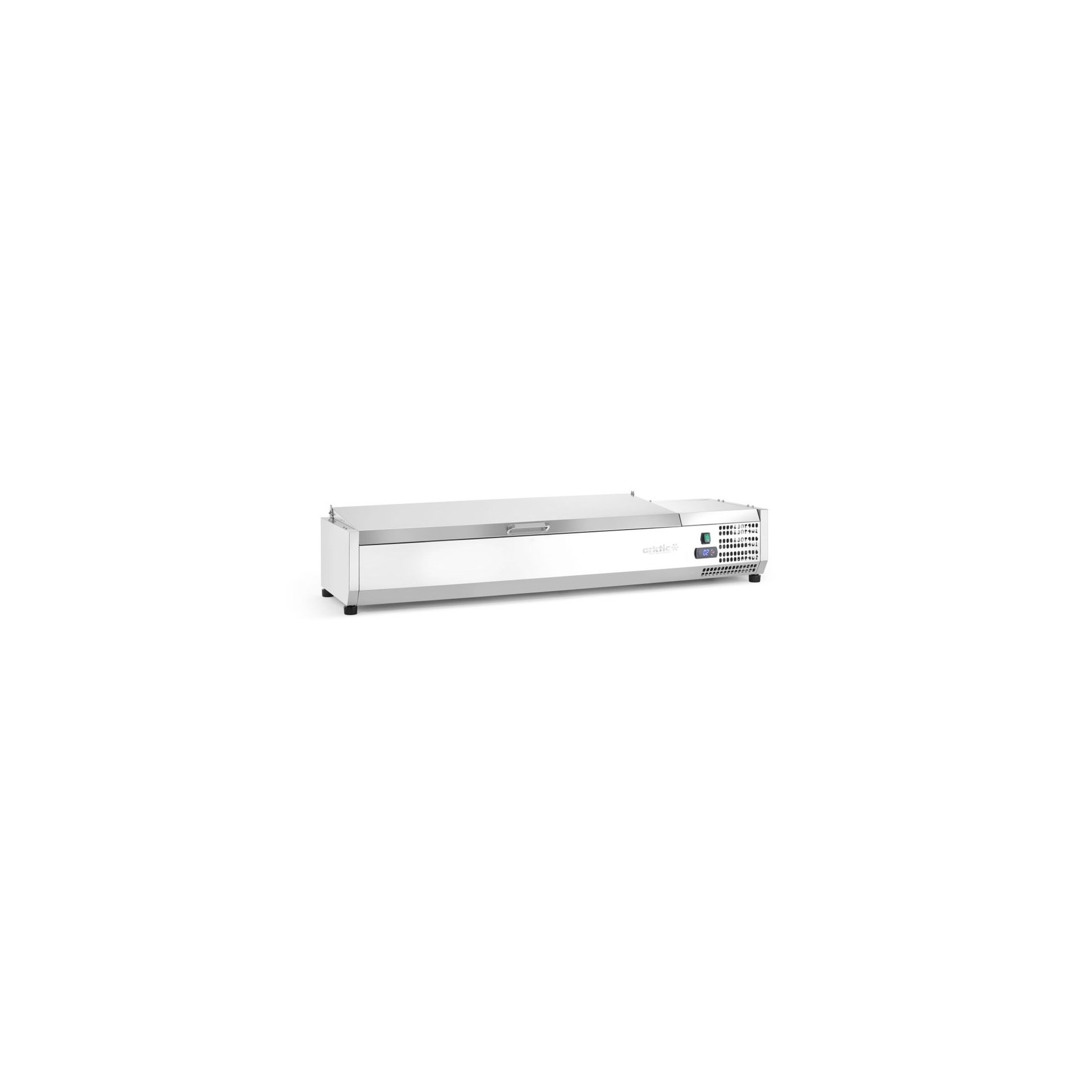 Aufsatz-Kühlvitrine Arktic, 6x GN 1/3 1405x420x630mm Aufsatz-Kühlvitrine Arktic, 6x GN 1/3 1405x420x630mm