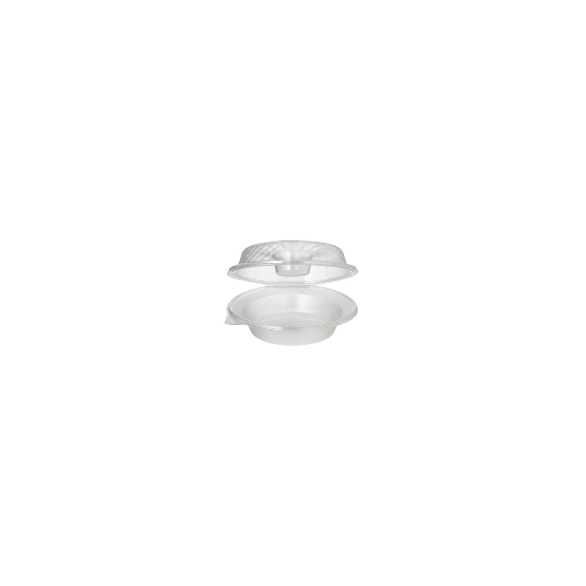 Feinkost- und Salatschalen mit Klappdeckel PP rund 950 ml 9,2 cm x 22 cm x 21,5 cm mit Dipfach Feinkost- und Salatschalen mit Klappdeckel PP rund 950 ml 9,2 cm x 22 cm x 21,5 cm mit Dipfach