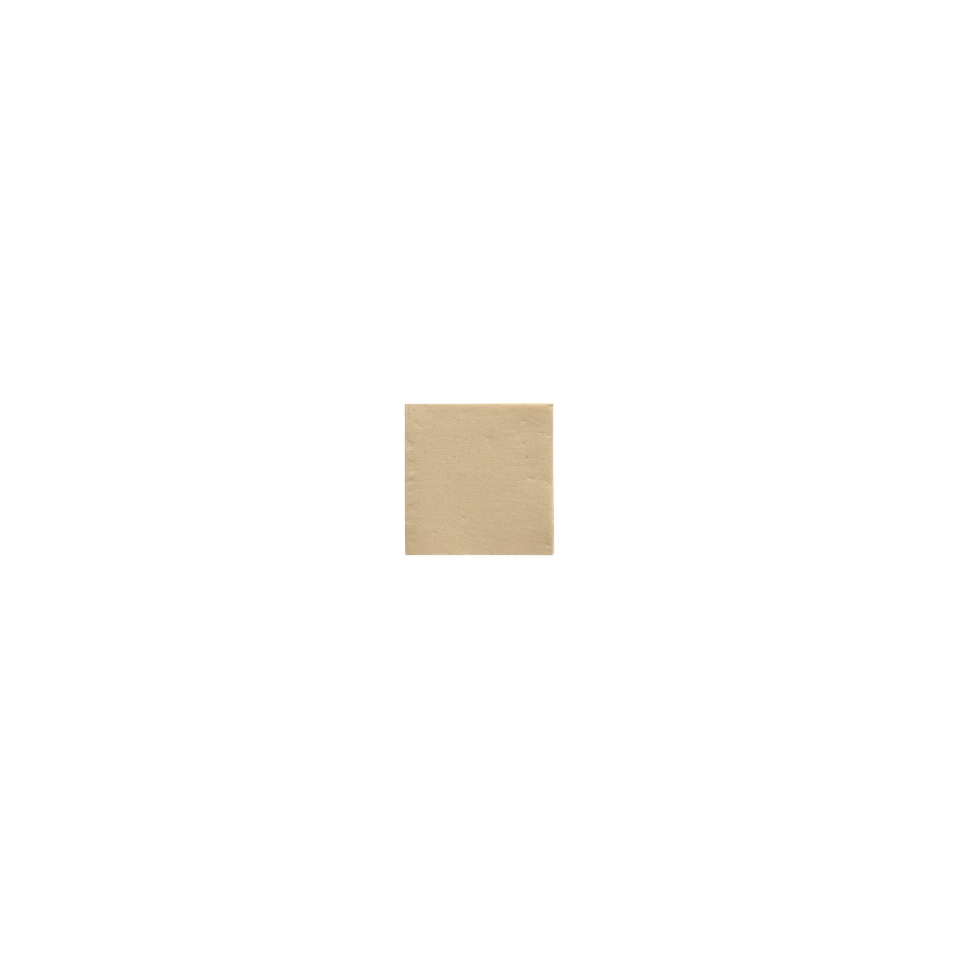 Servietten "DAILY Collection" 1/4-Falz 24 cm x 24 cm sand