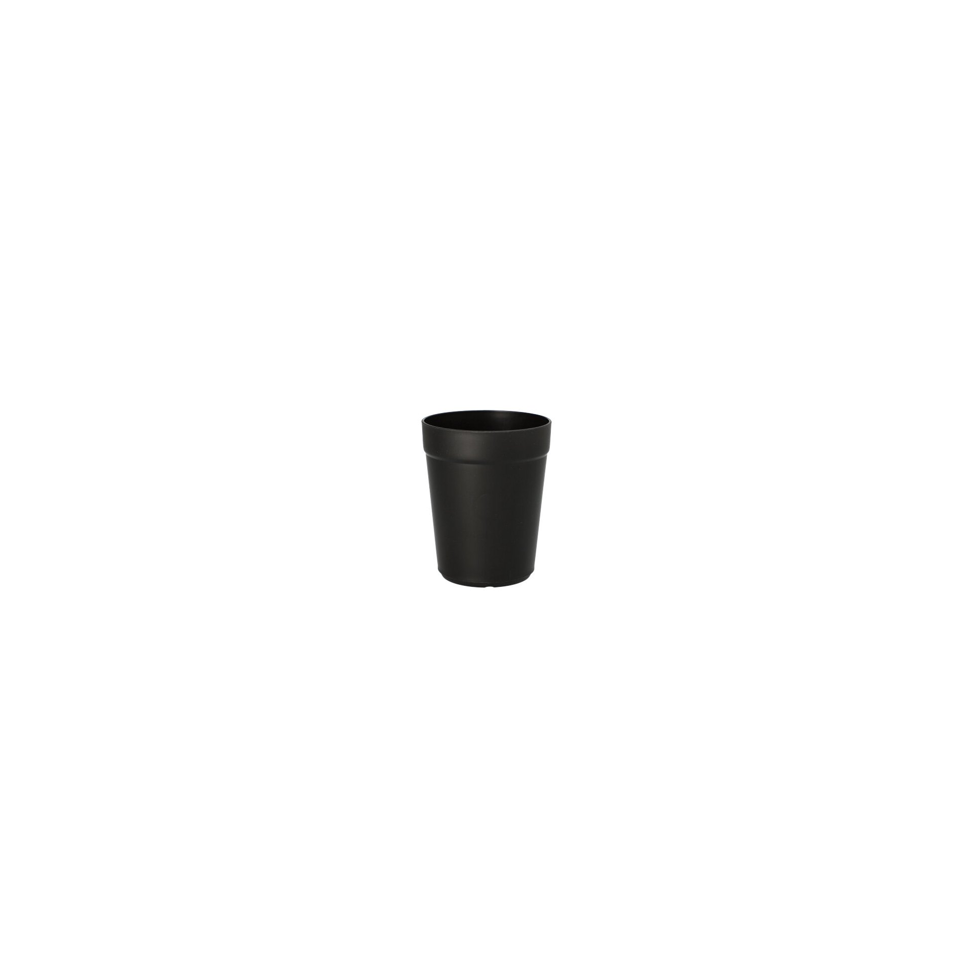 "Circulware" Mehrweg-Trinkbecher PP rund 0,3 l Ø 8 cm · 10 cm schwarz "Circulware" Mehrweg-Trinkbecher PP rund 0,3 l Ø 8 cm · 10 cm schwarz