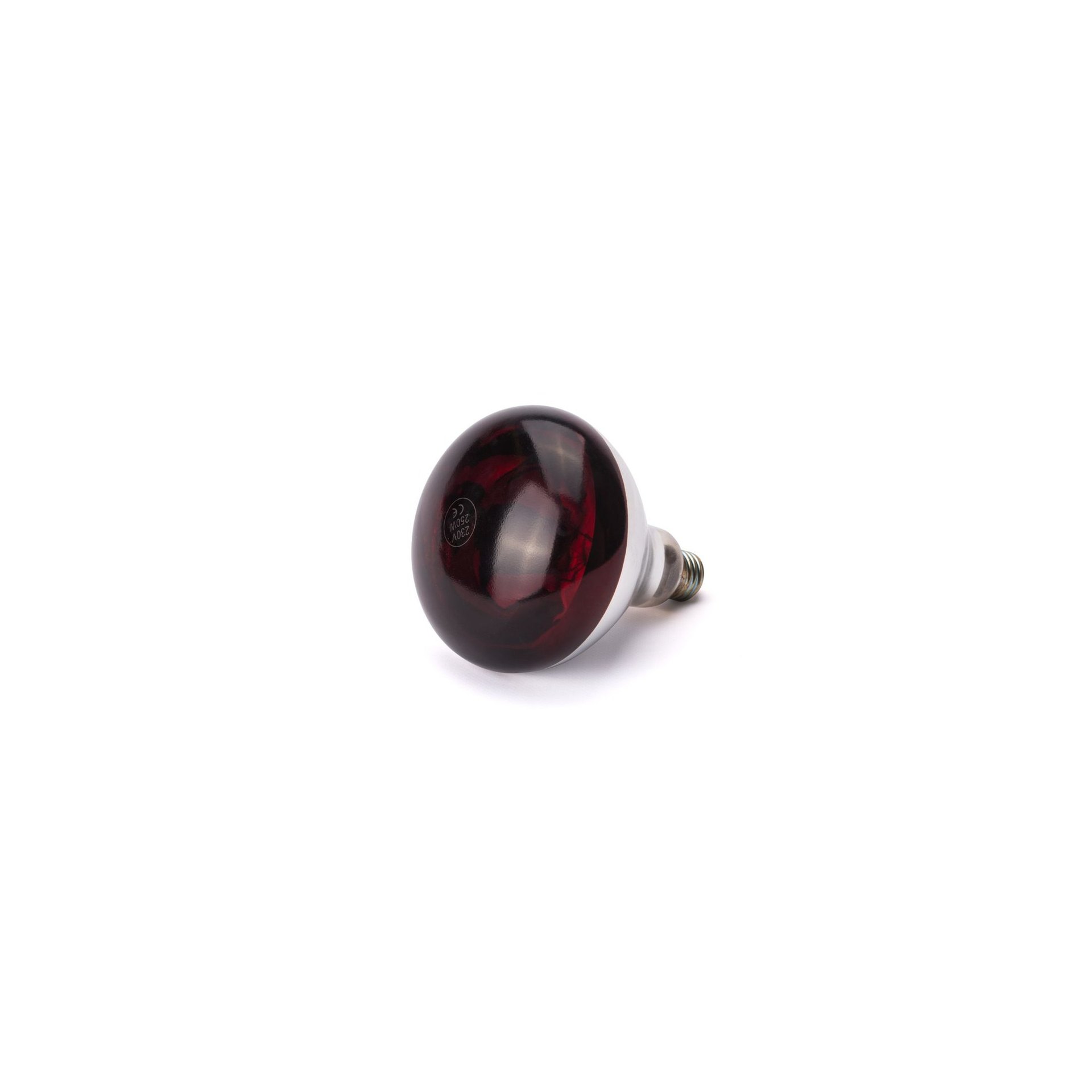 Infrarot-Glühlampe, Rot, 230V/250W, ⌀125x(H)170mm Infrarot-Glühlampe, Rot, 230V/250W, ⌀125x(H)170mm