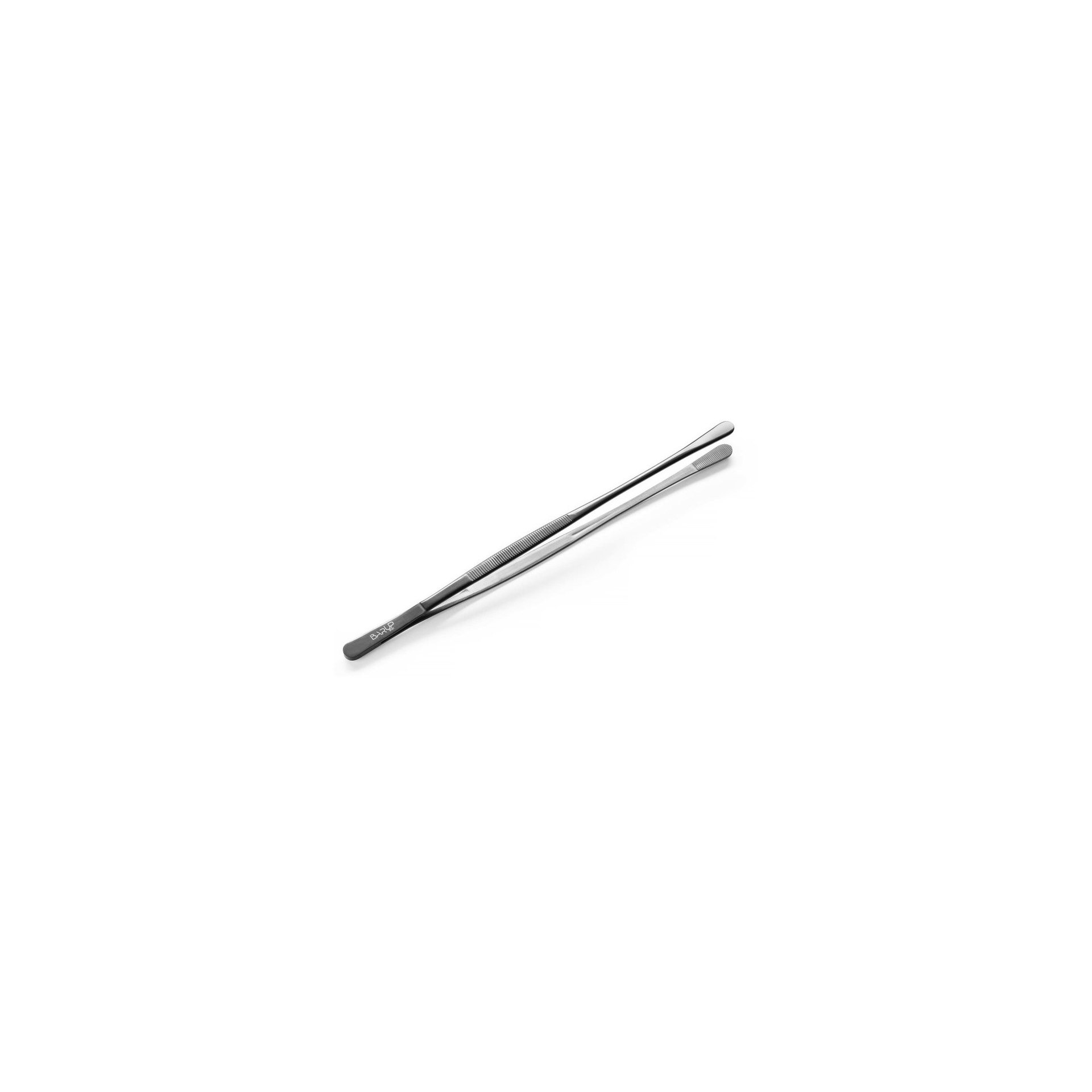 Pinzette, runder Kopf, BarUp, Schwarz, (L)305mm