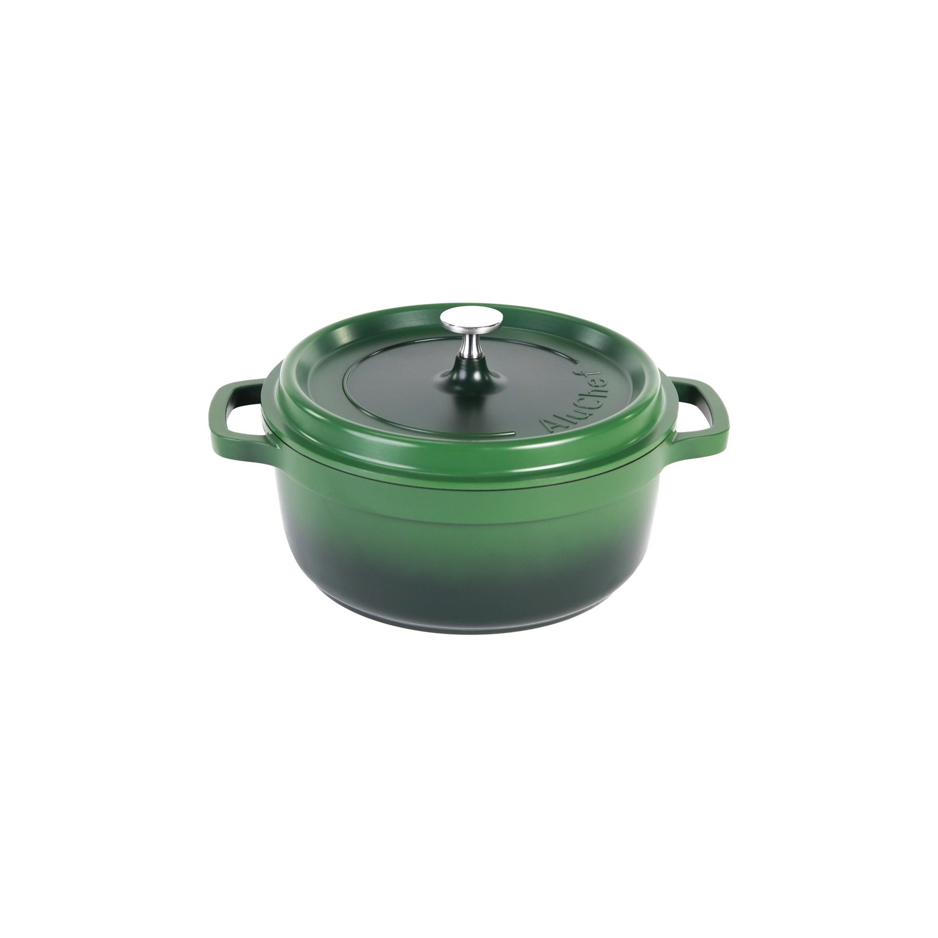 AluChef® Cocotte, rund 28 cm / rot