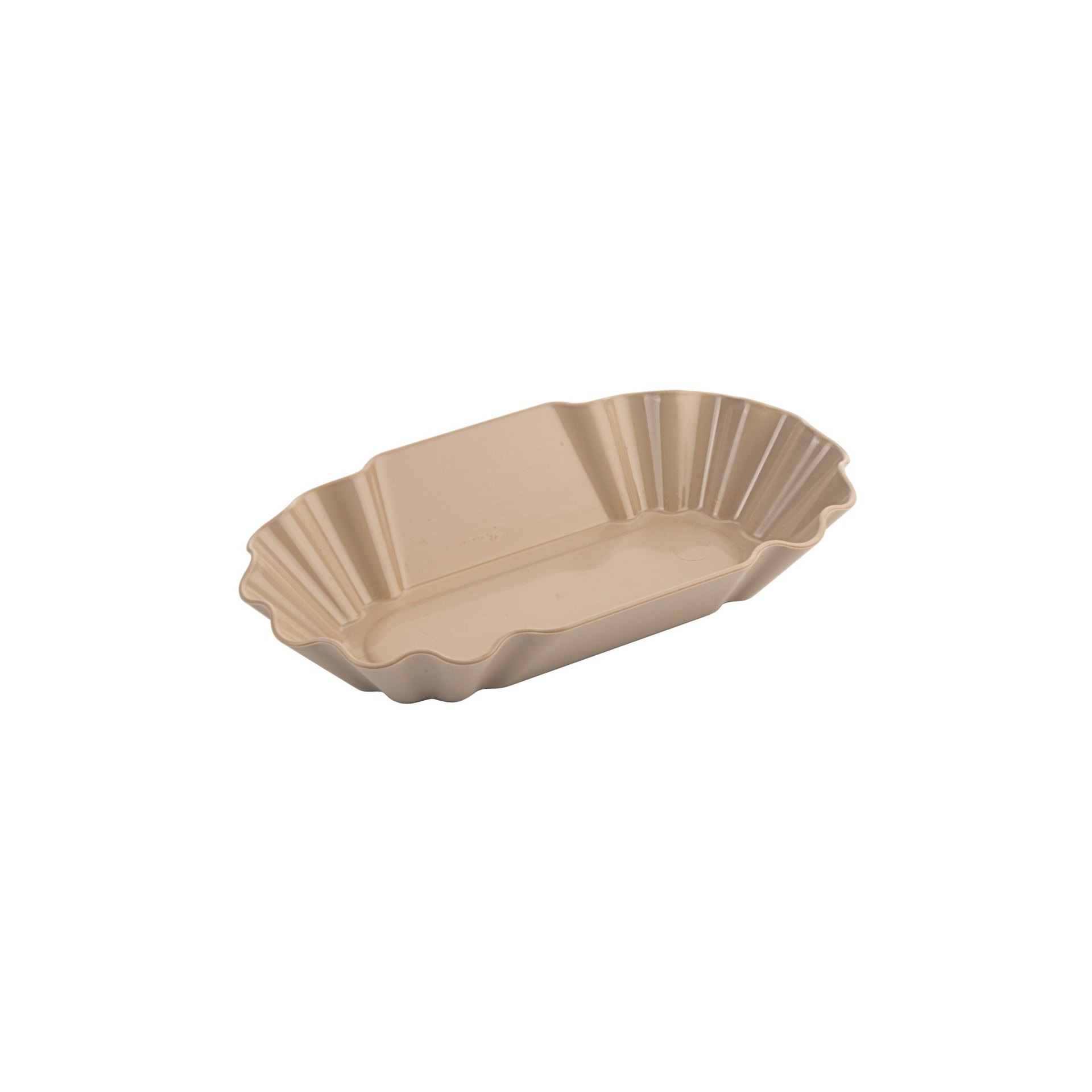 Pommes frites-Schale 19,5 cm / naturbraun