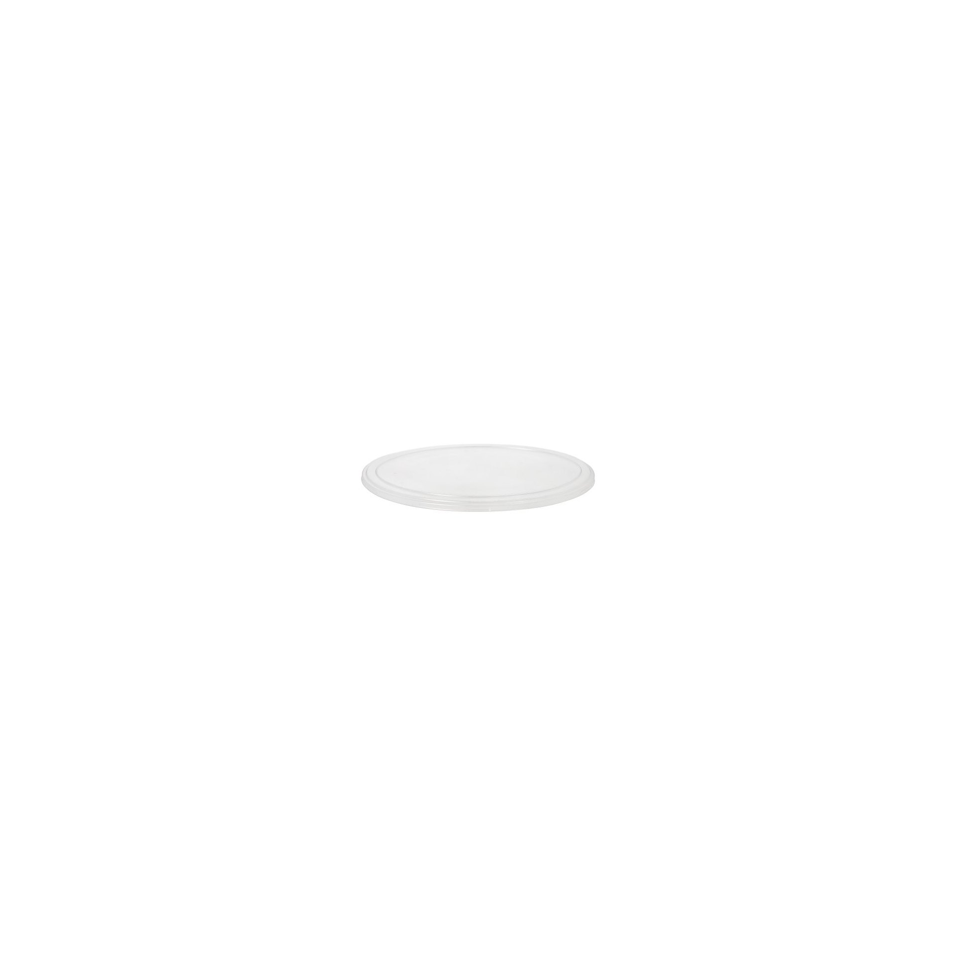 Deckel PET für Schalen oval 1 cm x 19,5 cm x 30,5 cm glasklar "Cella"
