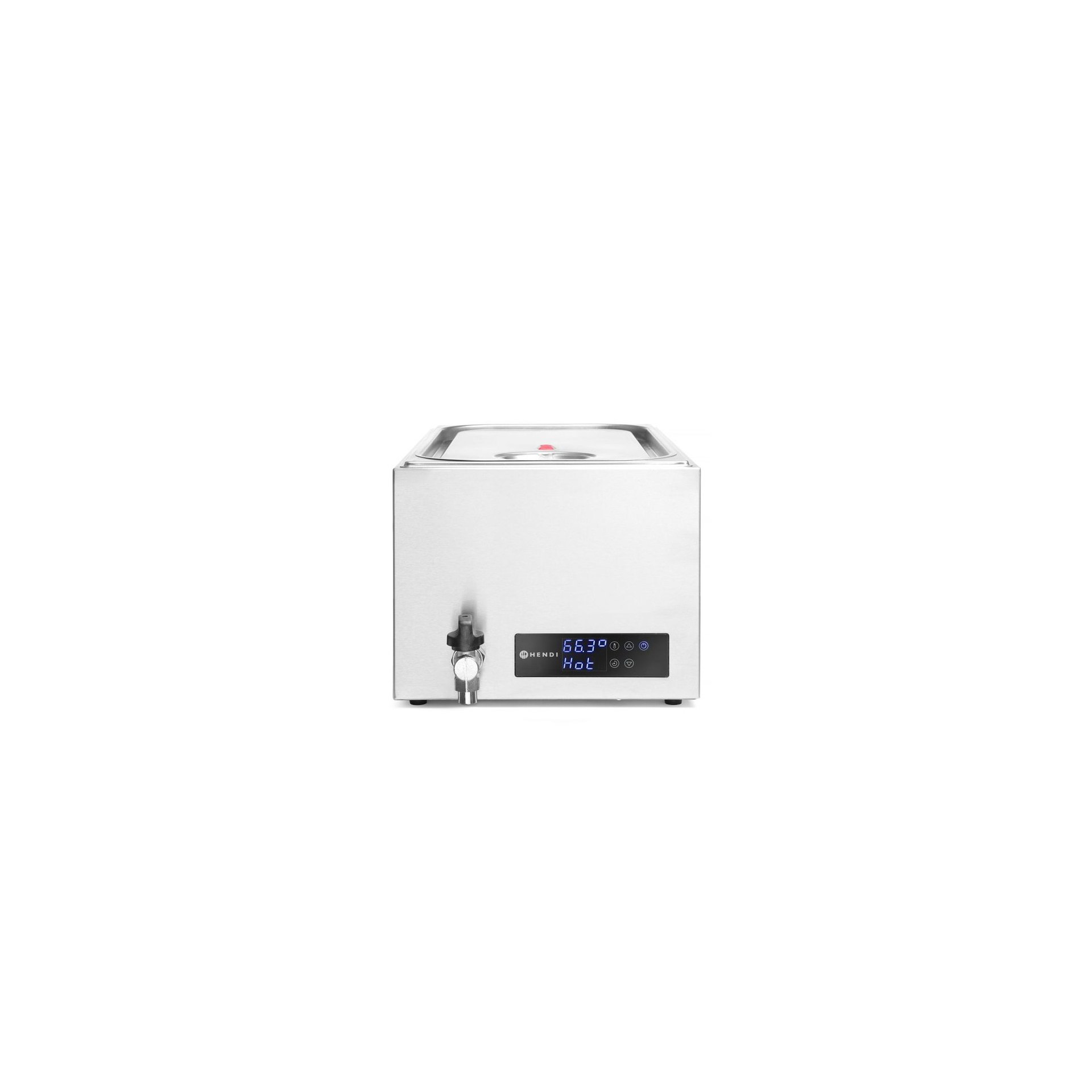 Sous-Vide-Gerät GN 1/1, 20L, 230V/600W, 350x680x(H)275mm