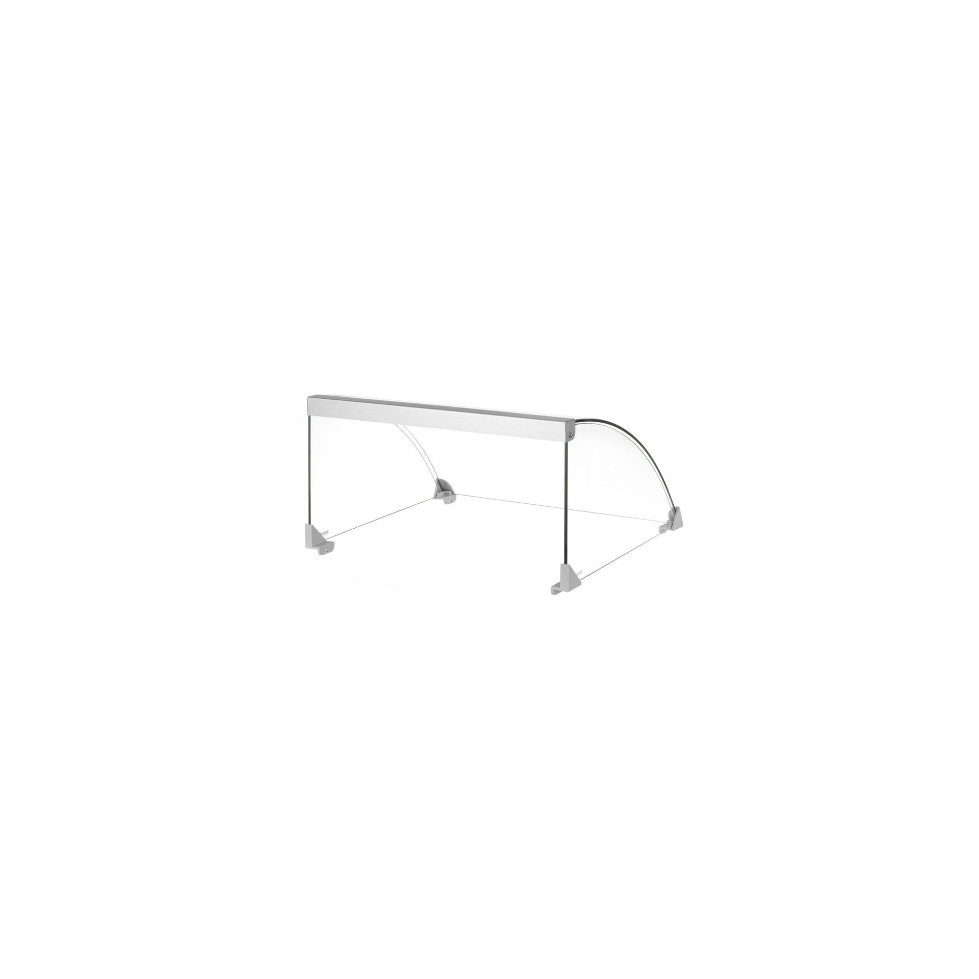 Glasabdeckung für Rollengrill, Für Rollengrill - 9 Rollen (268605), 470x401x(H)250mm Glasabdeckung für Rollengrill, Für Rollengrill - 9 Rollen (268605), 470x401x(H)250mm