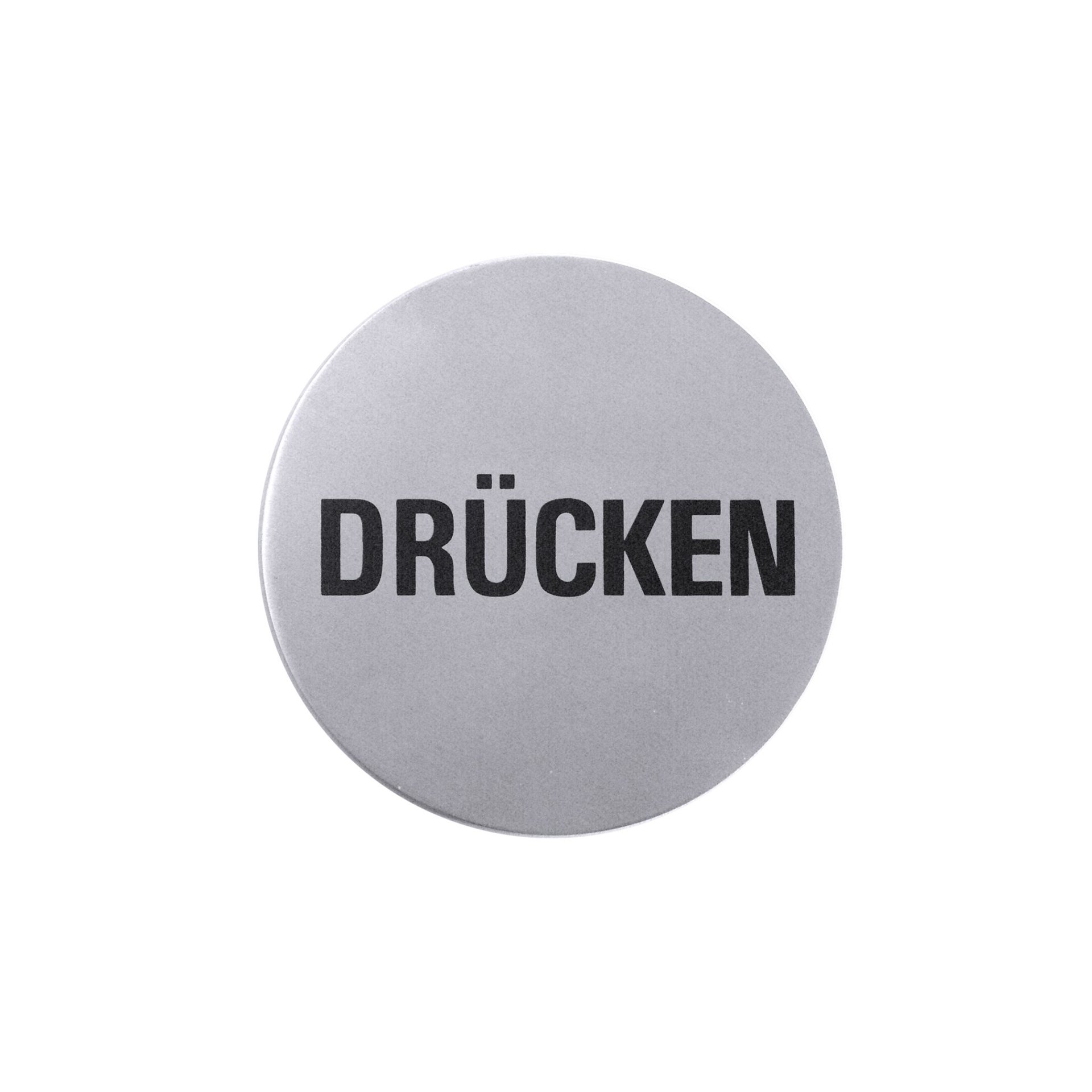 Hinweis-Türsymbole Drücken