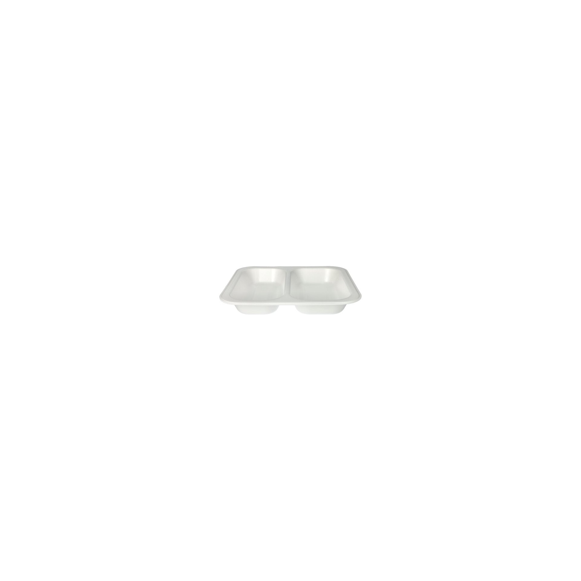 Siegelschalen, XPS 2-geteilt 1250 ml 4,2 cm x 24,5 cm x 26,5 cm weiss laminiert Siegelschalen, XPS 2-geteilt 1250 ml 4,2 cm x 24,5 cm x 26,5 cm weiss laminiert