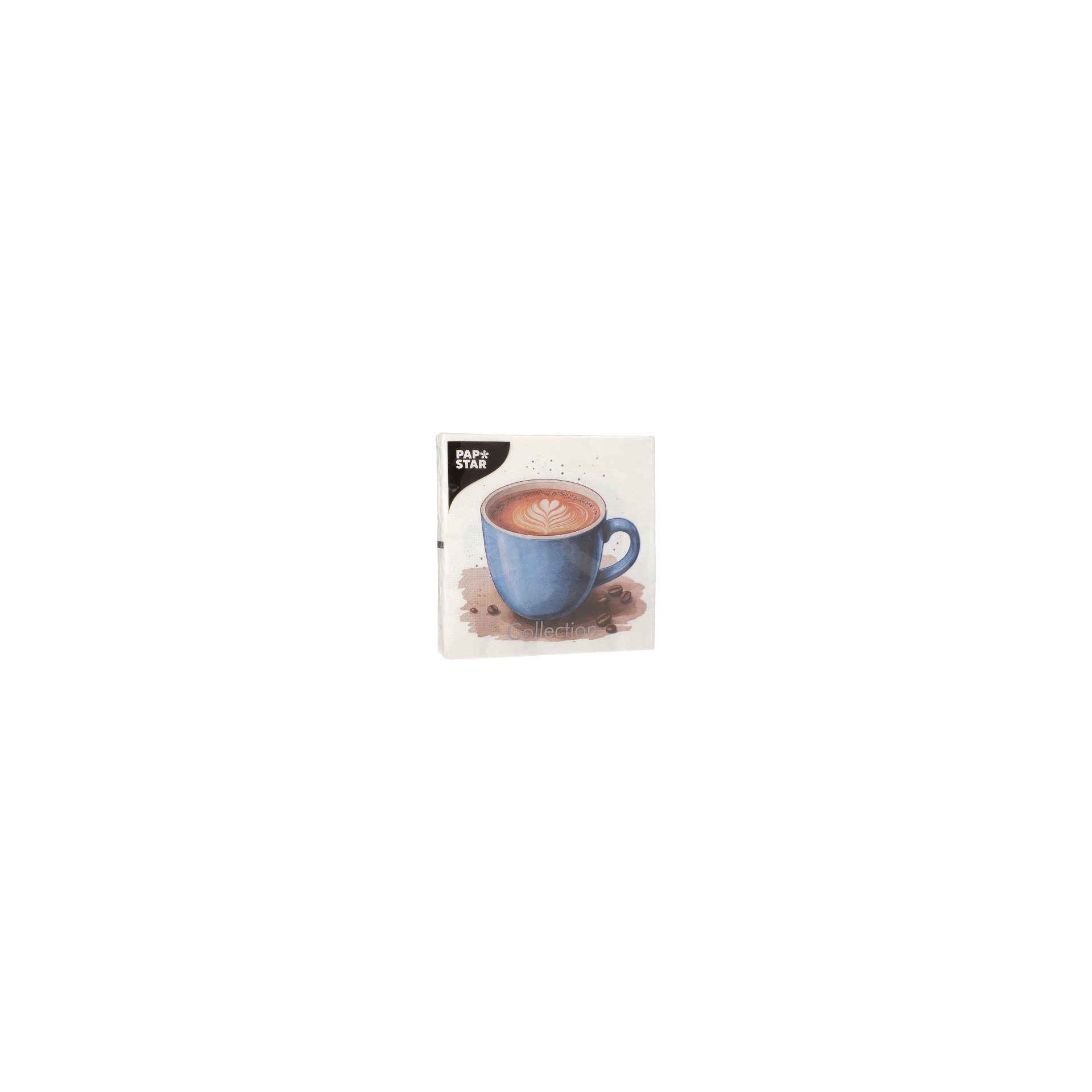 Servietten, 3-lagig 1/4-Falz 33 cm x 33 cm "Cup of Coffee"