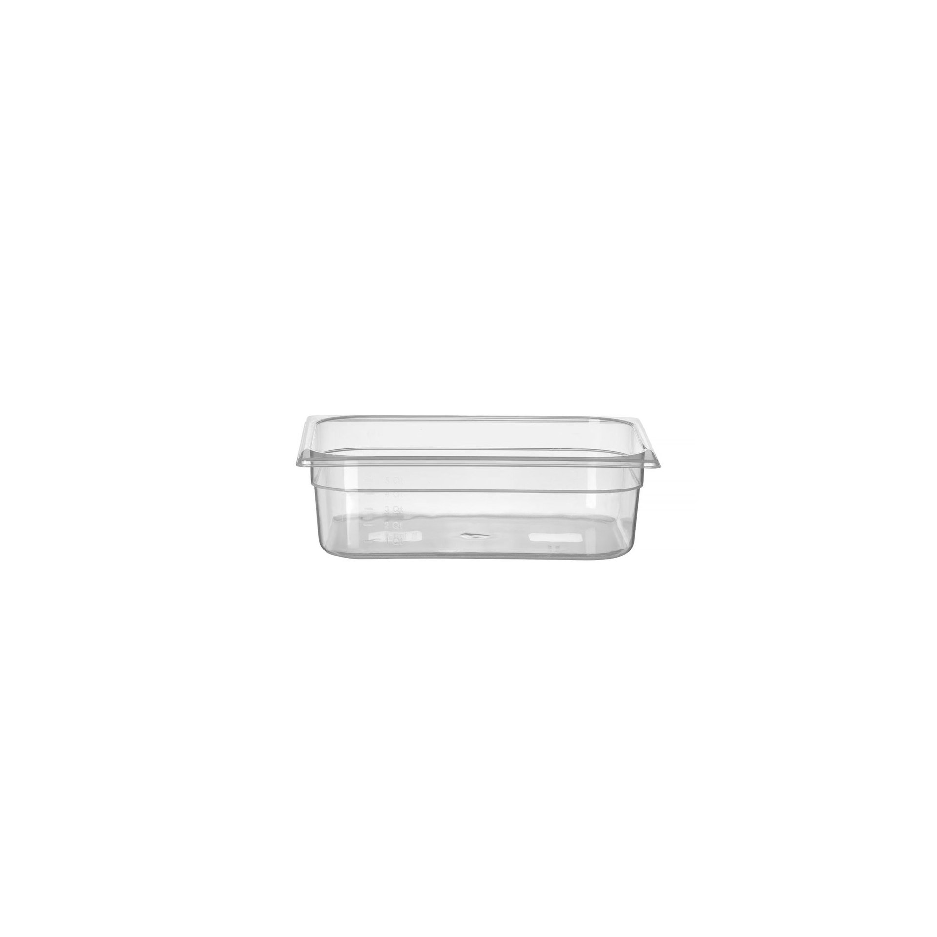 Gastronorm-Behälter 1/2, Profi Line, GN 1/2, 6,5L, Transparent, 325x265x(H)100mm Gastronorm-Behälter 1/2, Profi Line, GN 1/2, 6,5L, Transparent, 325x265x(H)100mm
