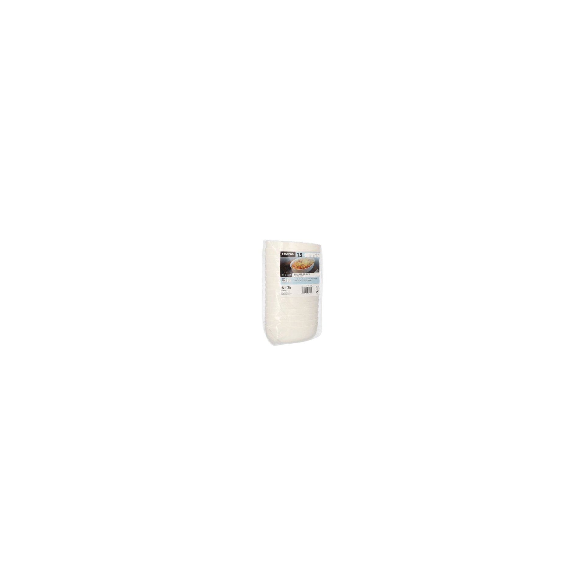 Mehrweg-Schalen oval 450 ml 5 cm x 10,5 cm x 15,5 cm weiss "Cella" Mehrweg-Schalen oval 450 ml 5 cm x 10,5 cm x 15,5 cm weiss "Cella"