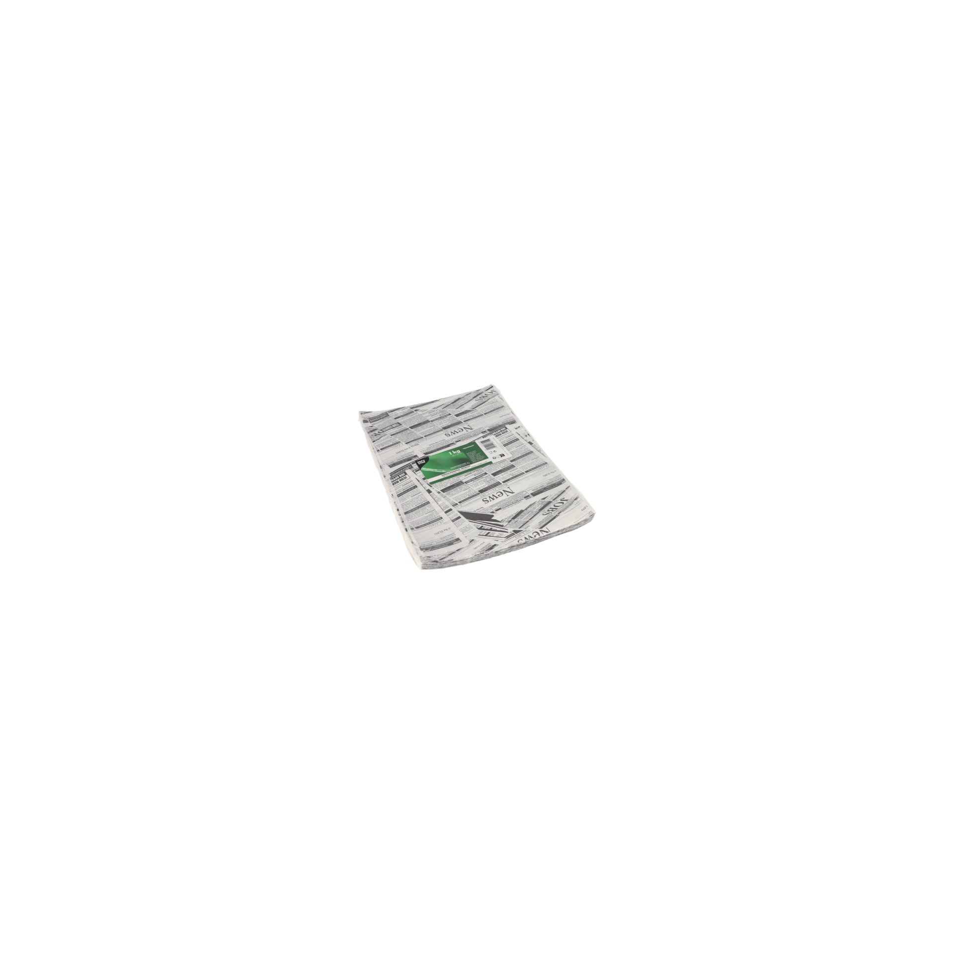 Einschlagpapiere, Pergament-Ersatz 35 cm x 25 cm "Newsprint" fettdicht (1 kg)