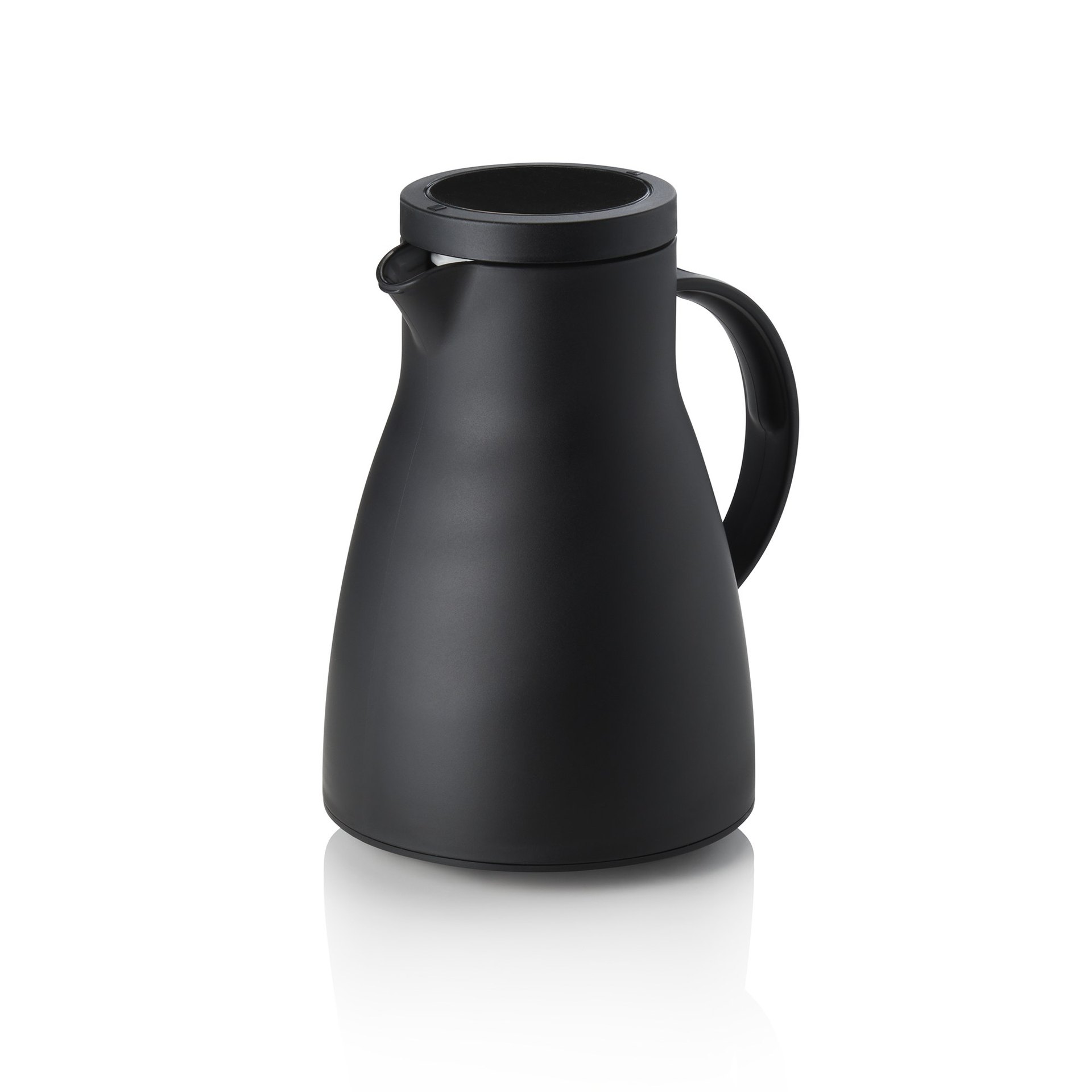 Isolierkanne, 0,7 ltr., Ø 12,5 cm, Höhe 19,5 cm, schwarz, Polypropylen Isolierkanne, 0,7 ltr., Ø 12,5 cm, Höhe 19,5 cm, schwarz, Polypropylen