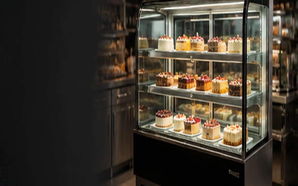 Kühlvitrinen und Kuchenvitrinen für Kuchen und Torten
