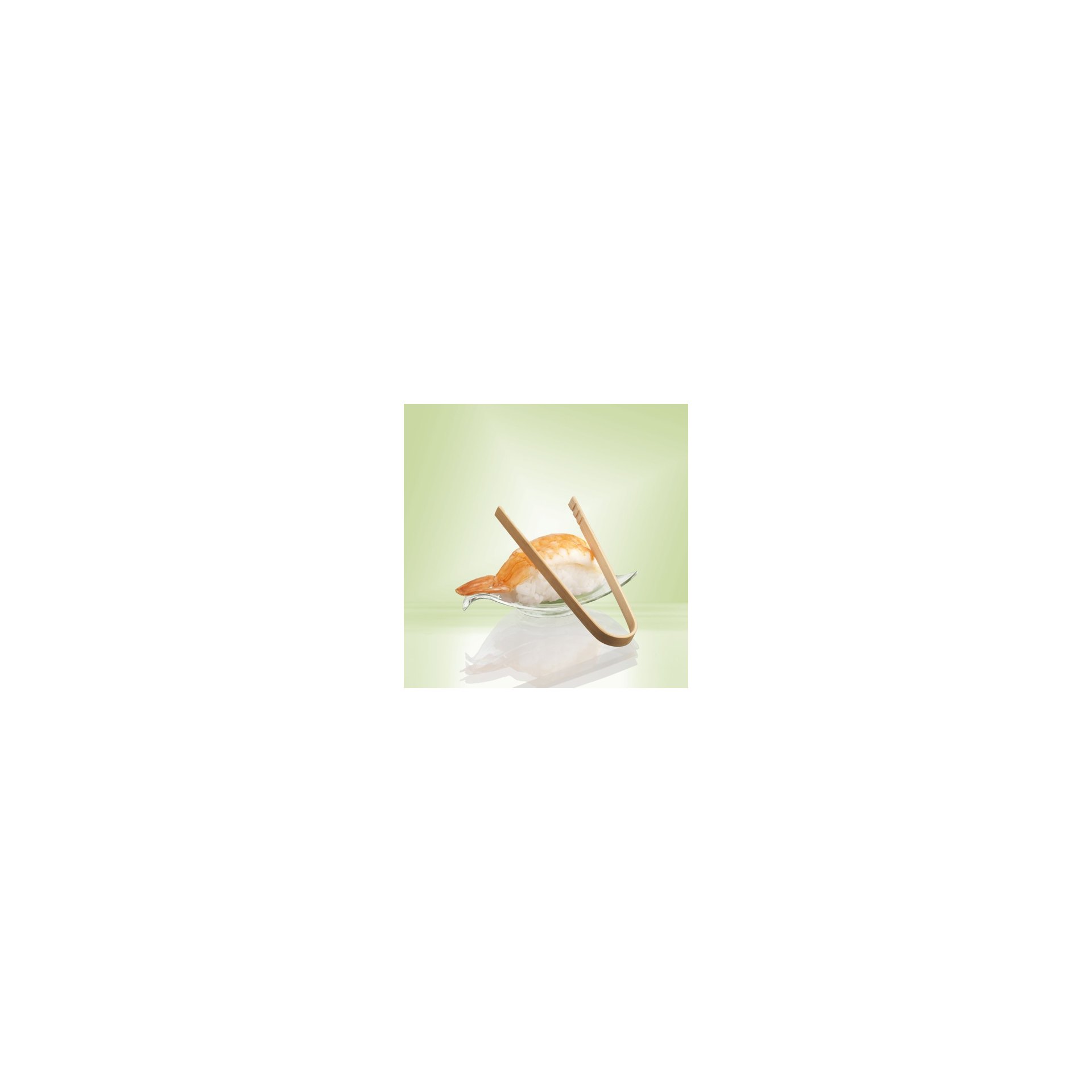 Fingerfood - Zangen, Bambus "pure" 10 cm Fingerfood - Zangen, Bambus "pure" 10 cm