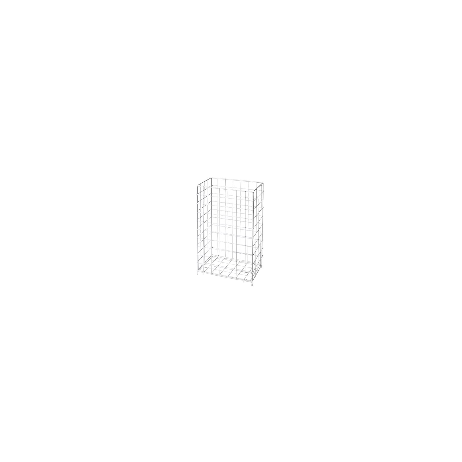 Sammelkorb 63 cm x 41 cm x 25,5 cm weiss
