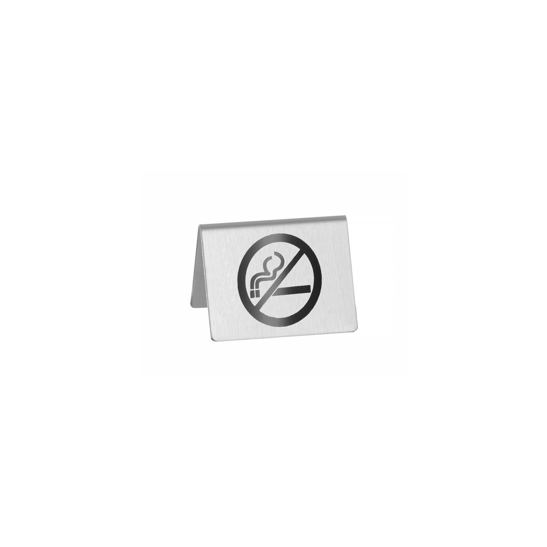 Tischschild "Rauchen verboten"