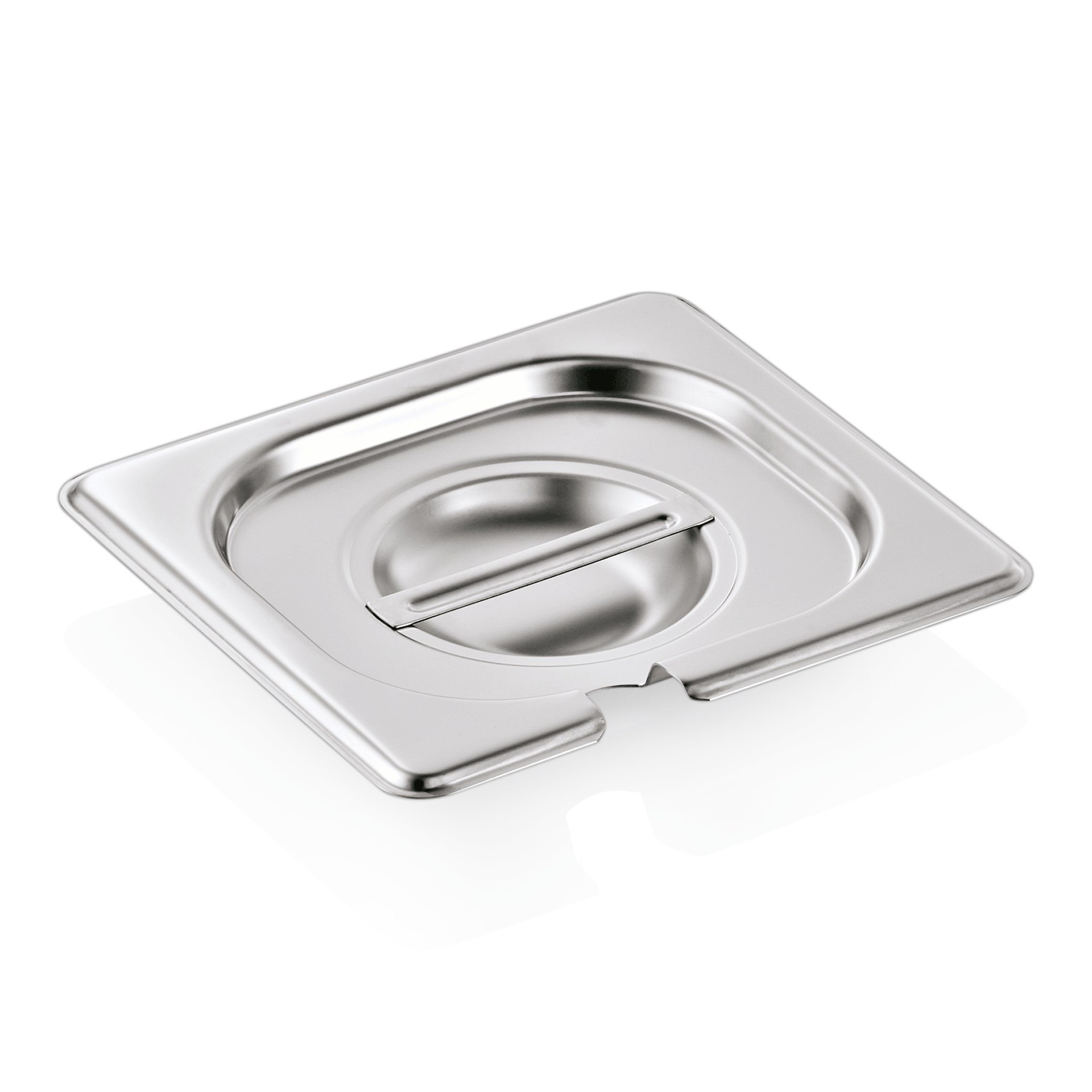 GN 1/6 Deckel mit Löffelaussparung GN 90 GN 1/6 Deckel mit Löffelaussparung GN 90