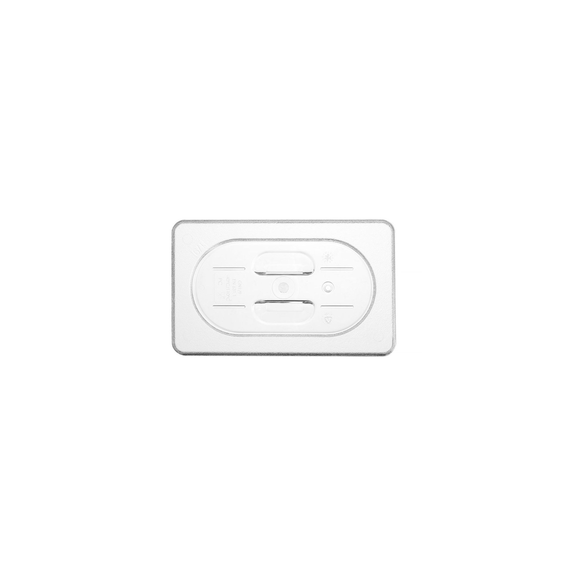 Gastronorm-Deckel, GN 1/9, Transparent, 176x108mm Gastronorm-Deckel, GN 1/9, Transparent, 176x108mm