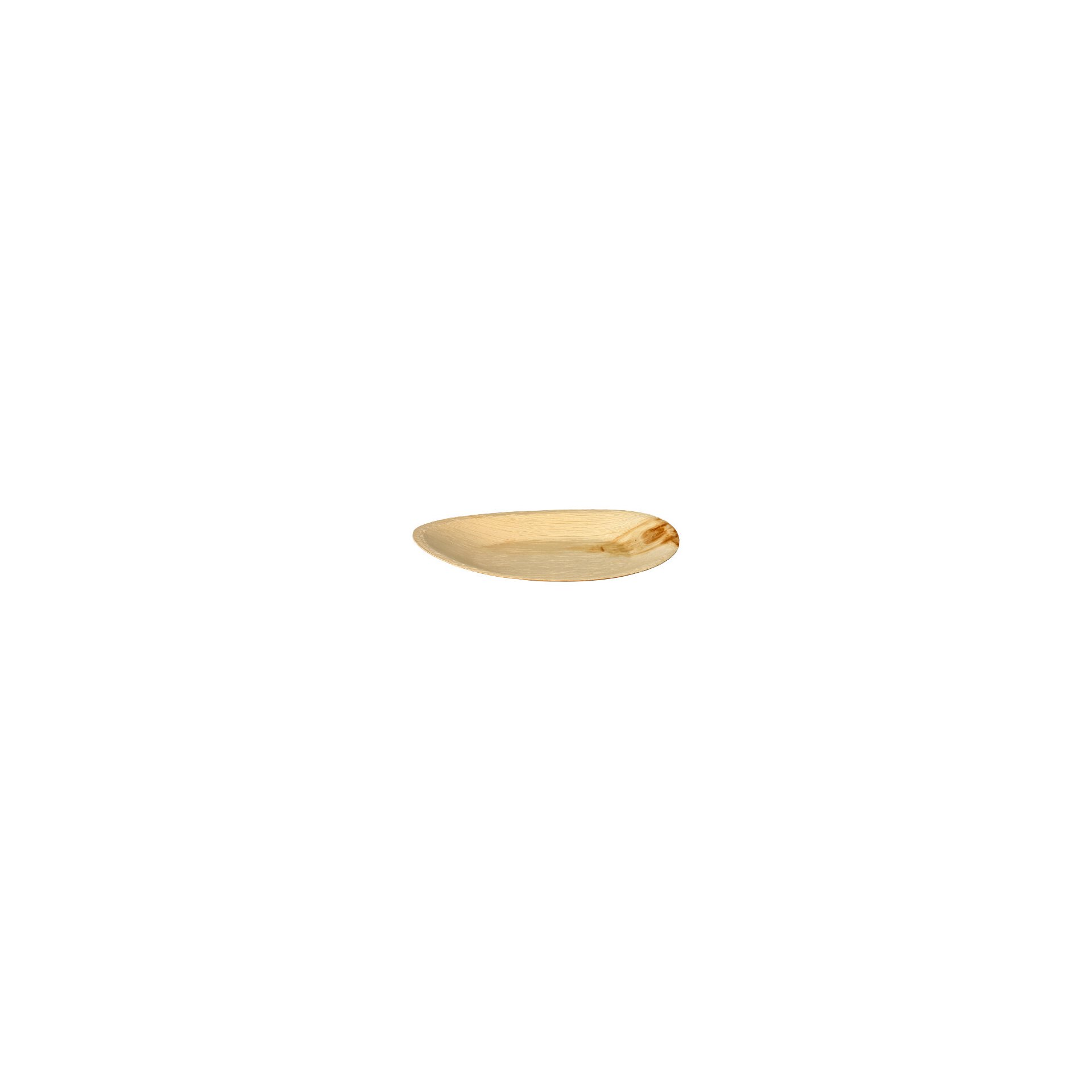 Teller, Palmblatt "pure" oval 32 cm x 18 cm x 3 cm