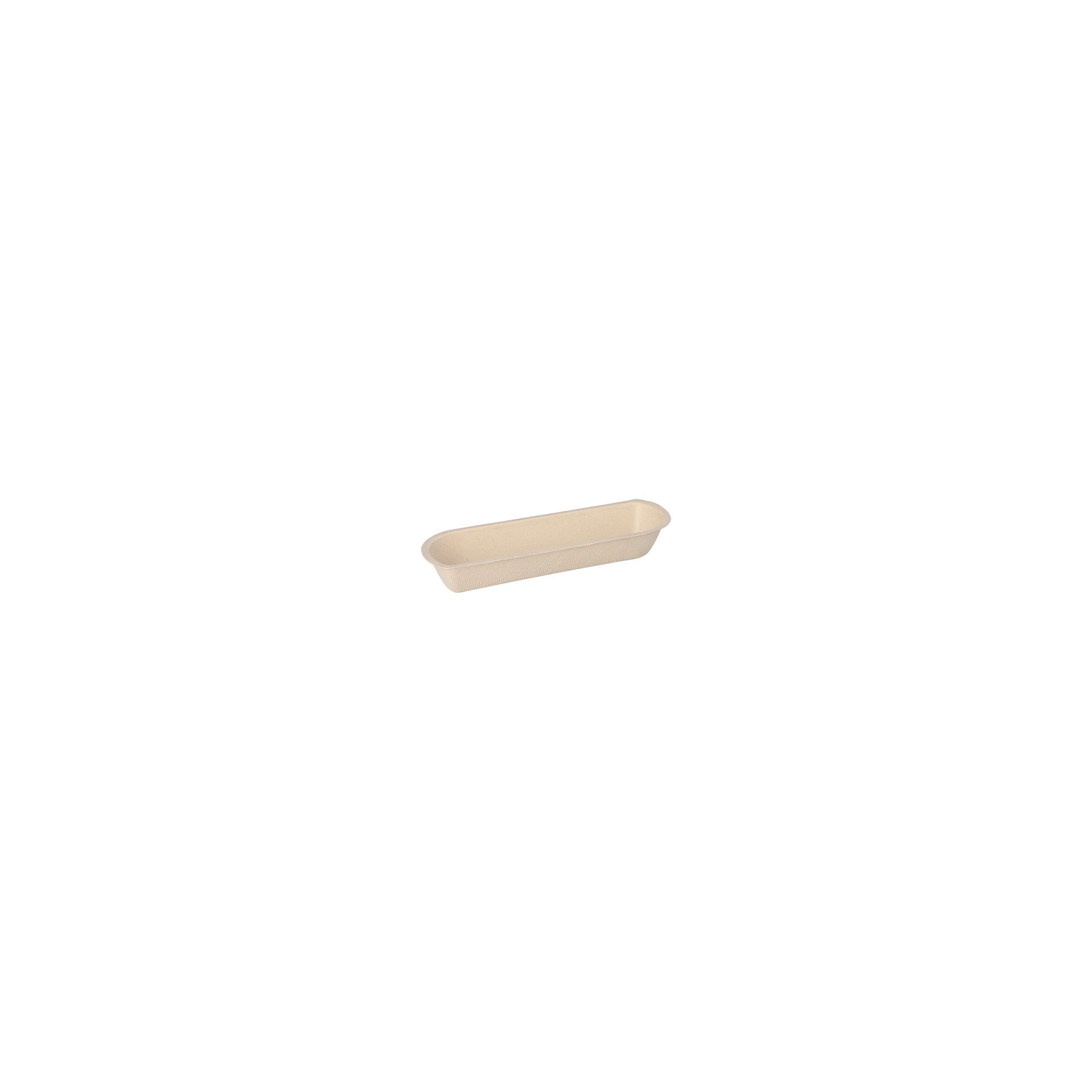 Snacktrays Zuckerrohr 3,3 cm x 7,1 cm x 21 cm natur