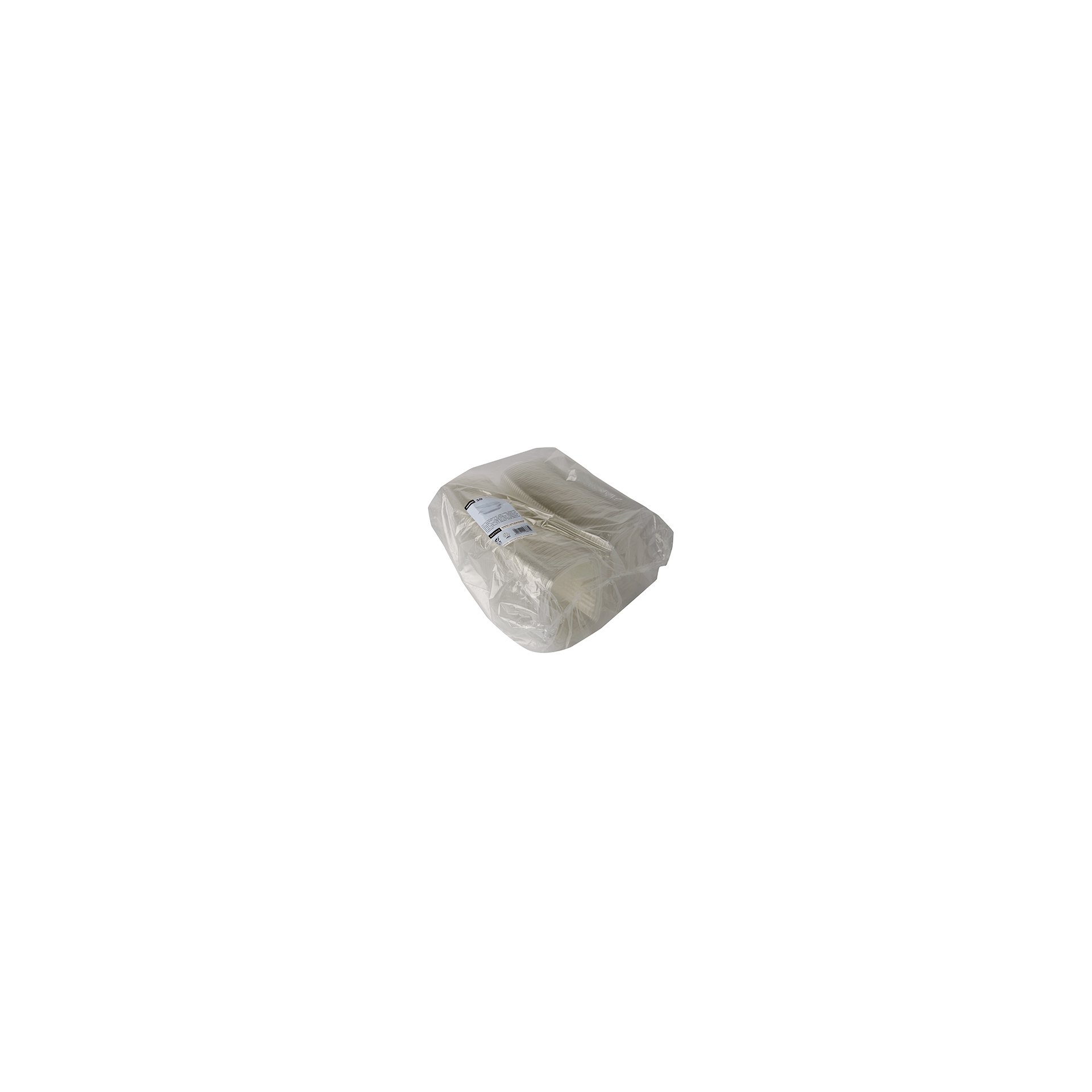 Feinkost- und Salatschalen mit Klappdeckel, R-PET oval 250 ml 4,3 cm x 10,6 cm x 13,3 cm klar