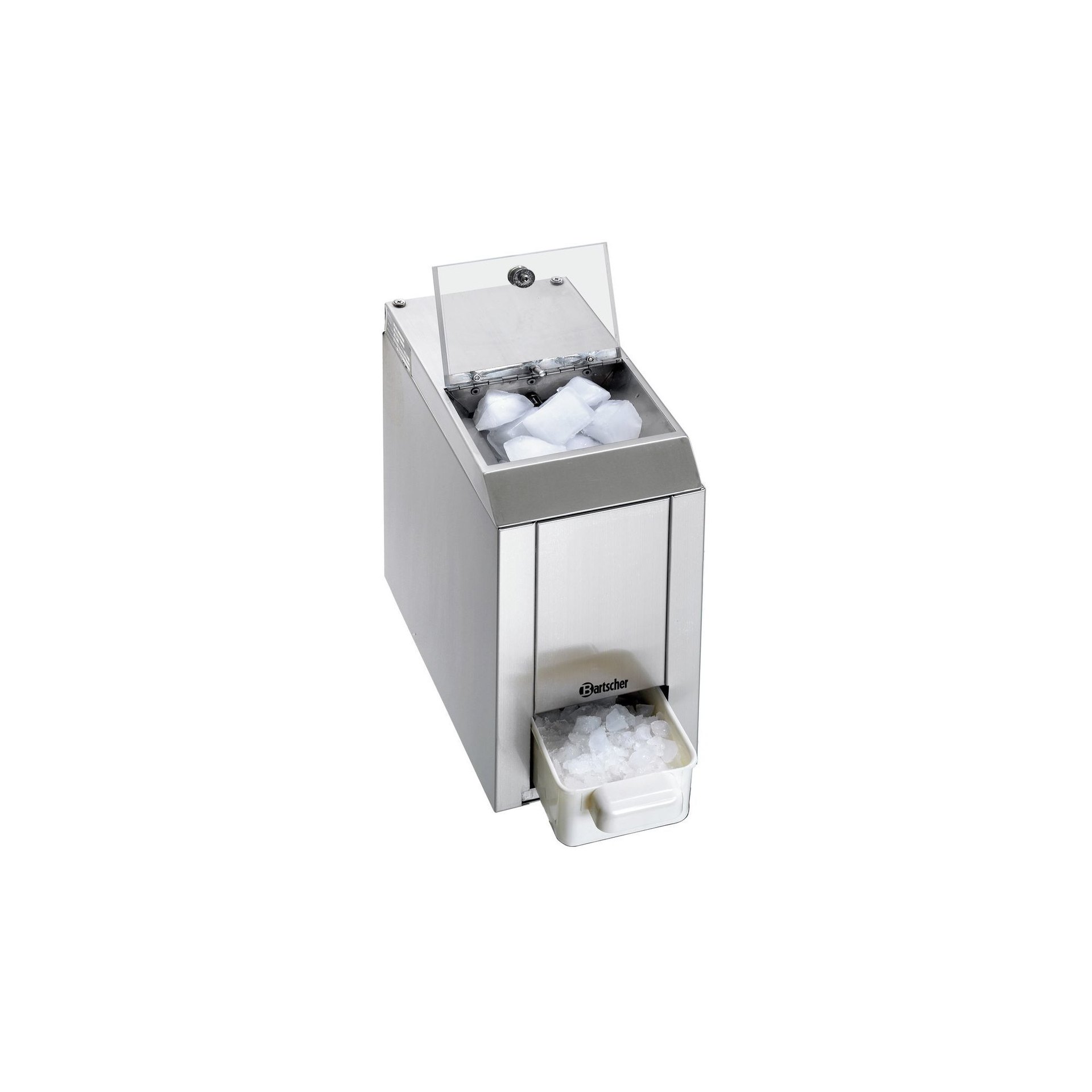 Eiscrusher, Edelstahl, silber 173 x 380 x 380 mm Eiscrusher, Edelstahl, silber 173 x 380 x 380 mm