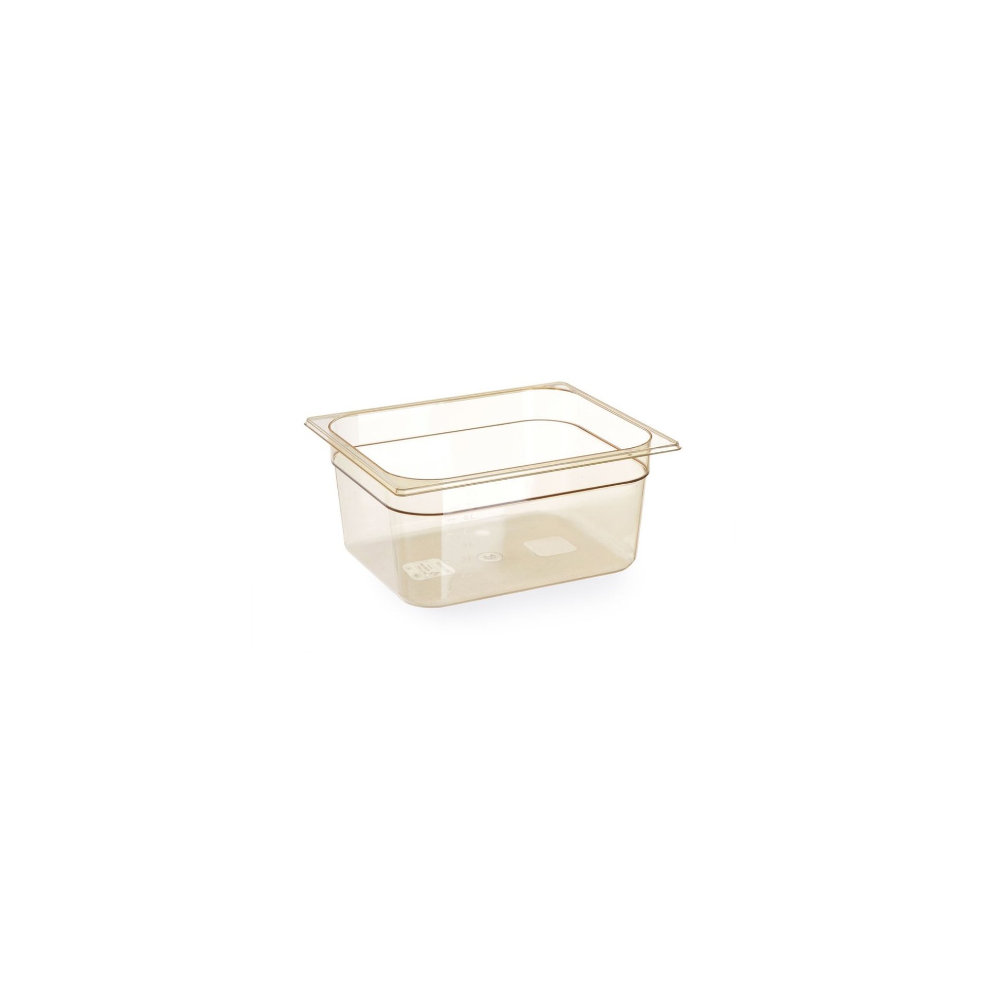 Gastronorm-Behälter 1/2, hochtemperaturbeständig, GN 1/2, 4L, Transparent, 325x265x(H)65mm Gastronorm-Behälter 1/2, hochtemperaturbeständig, GN 1/2, 4L, Transparent, 325x265x(H)65mm