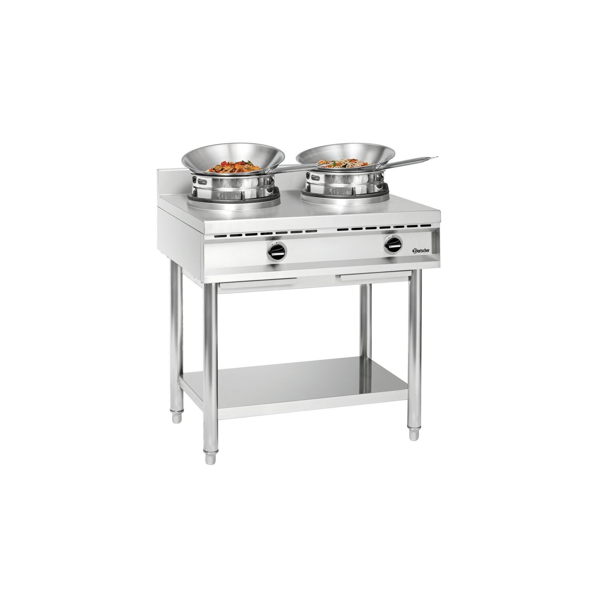 Wok-Herd, 2 Brenner