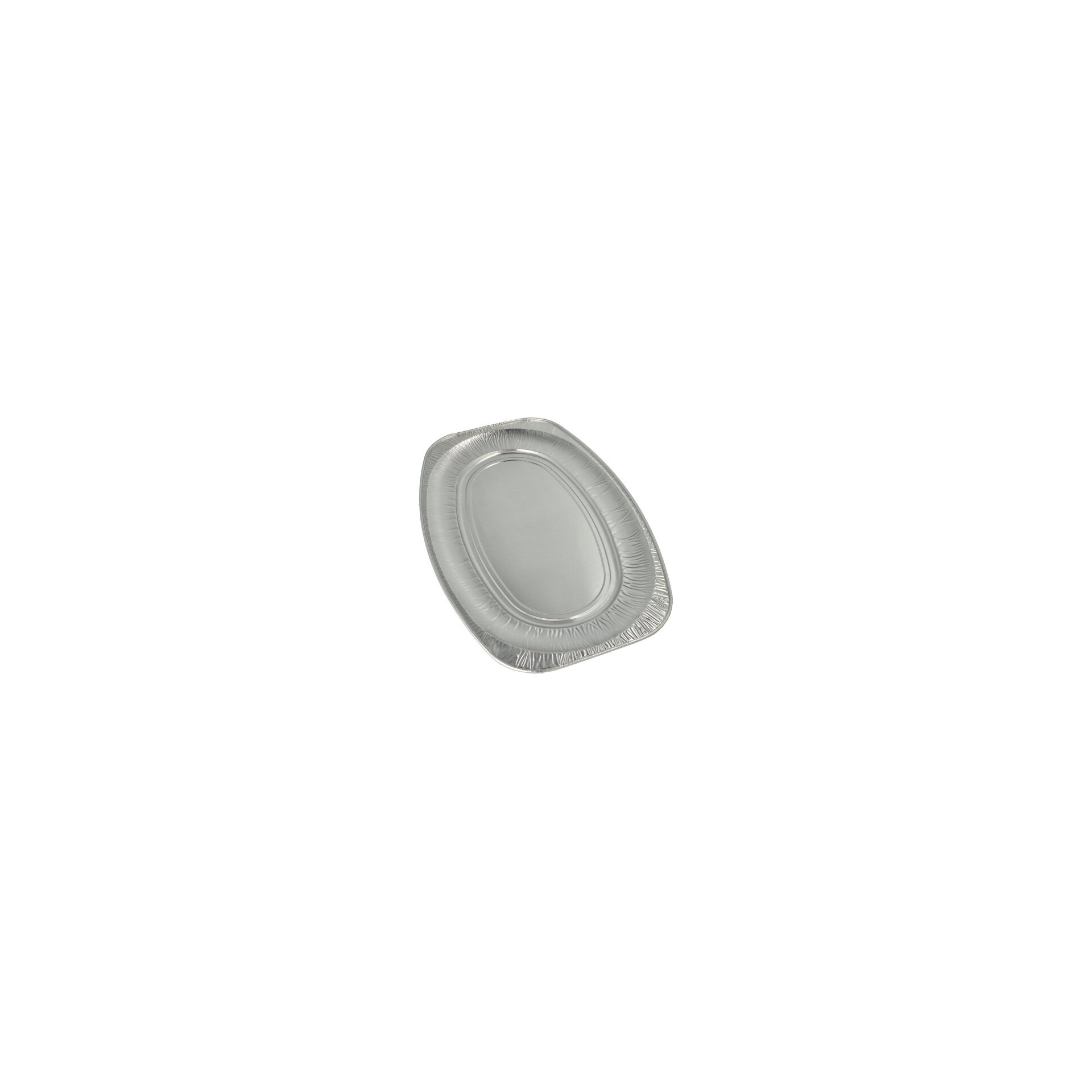 Servierplatten, Alu oval 54,7 cm x 35,8 cm