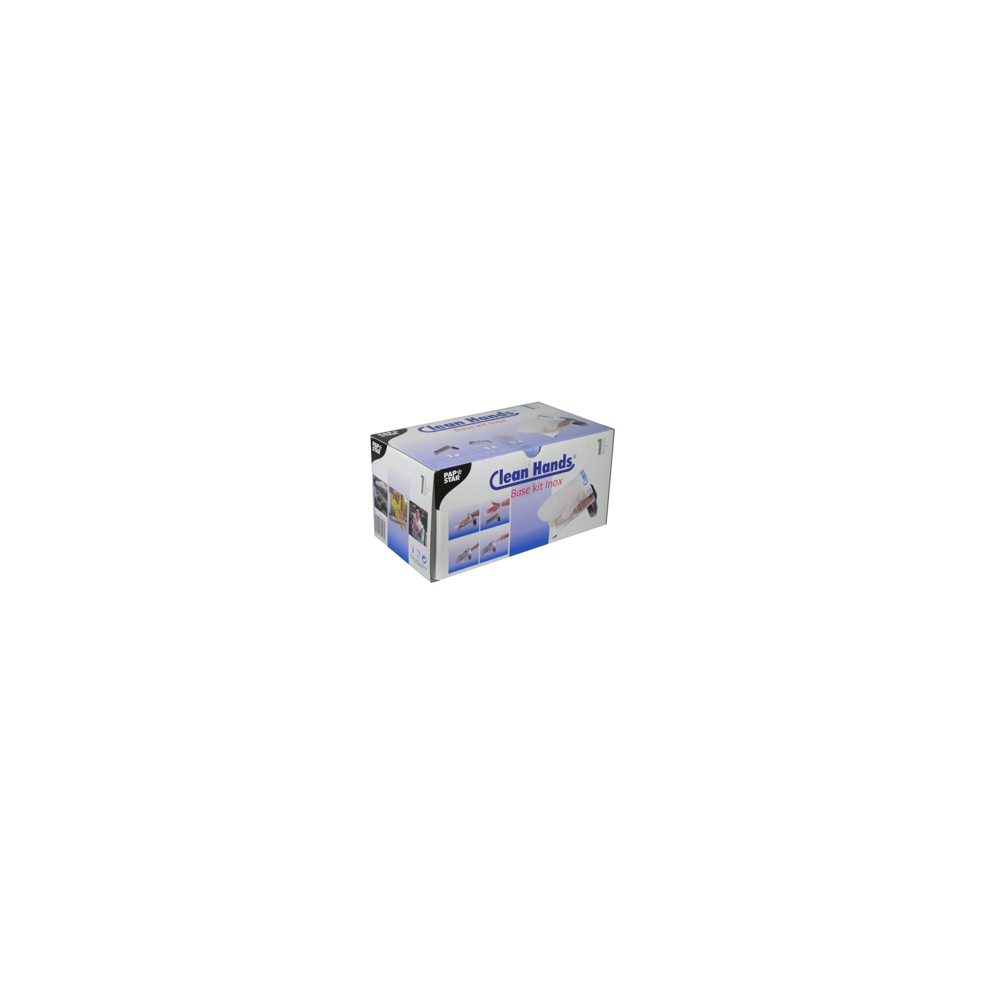 Clean Hands Base Kit Edelstahl 11,5 cm x 12,7 cm x 22 cm silber Clean Hands Base Kit Edelstahl 11,5 cm x 12,7 cm x 22 cm silber